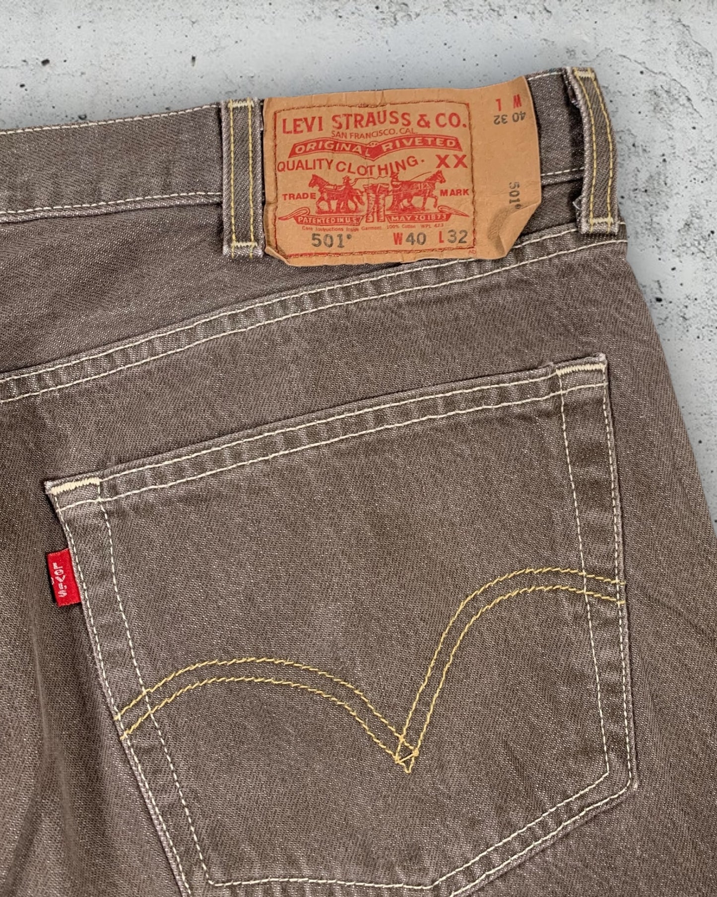 Jean Levi's 501 W40 L32 ( XL / US 40 / FR 50 )