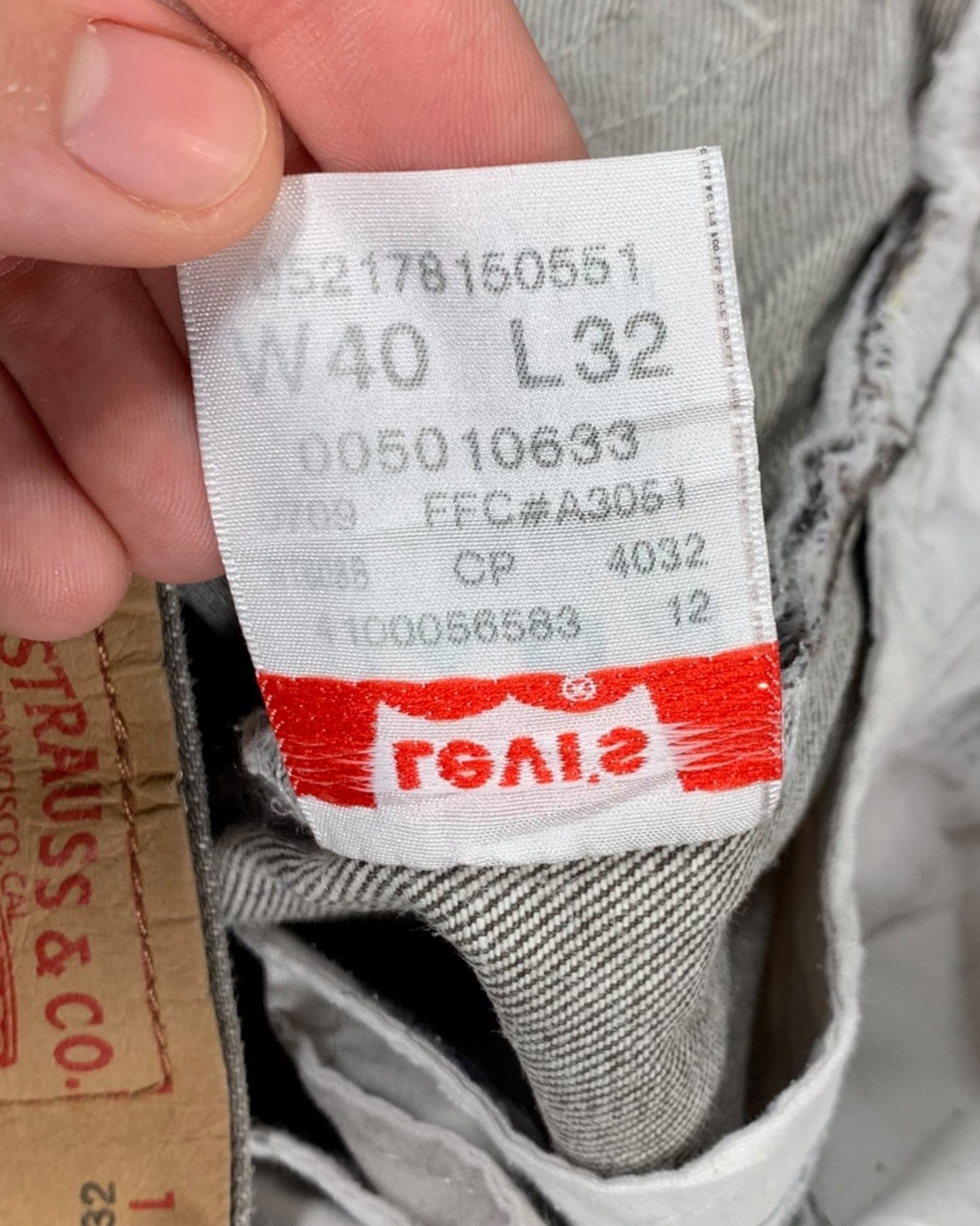 Jean Levi's 501 W40 L32 ( XL / US 40 / FR 50 )