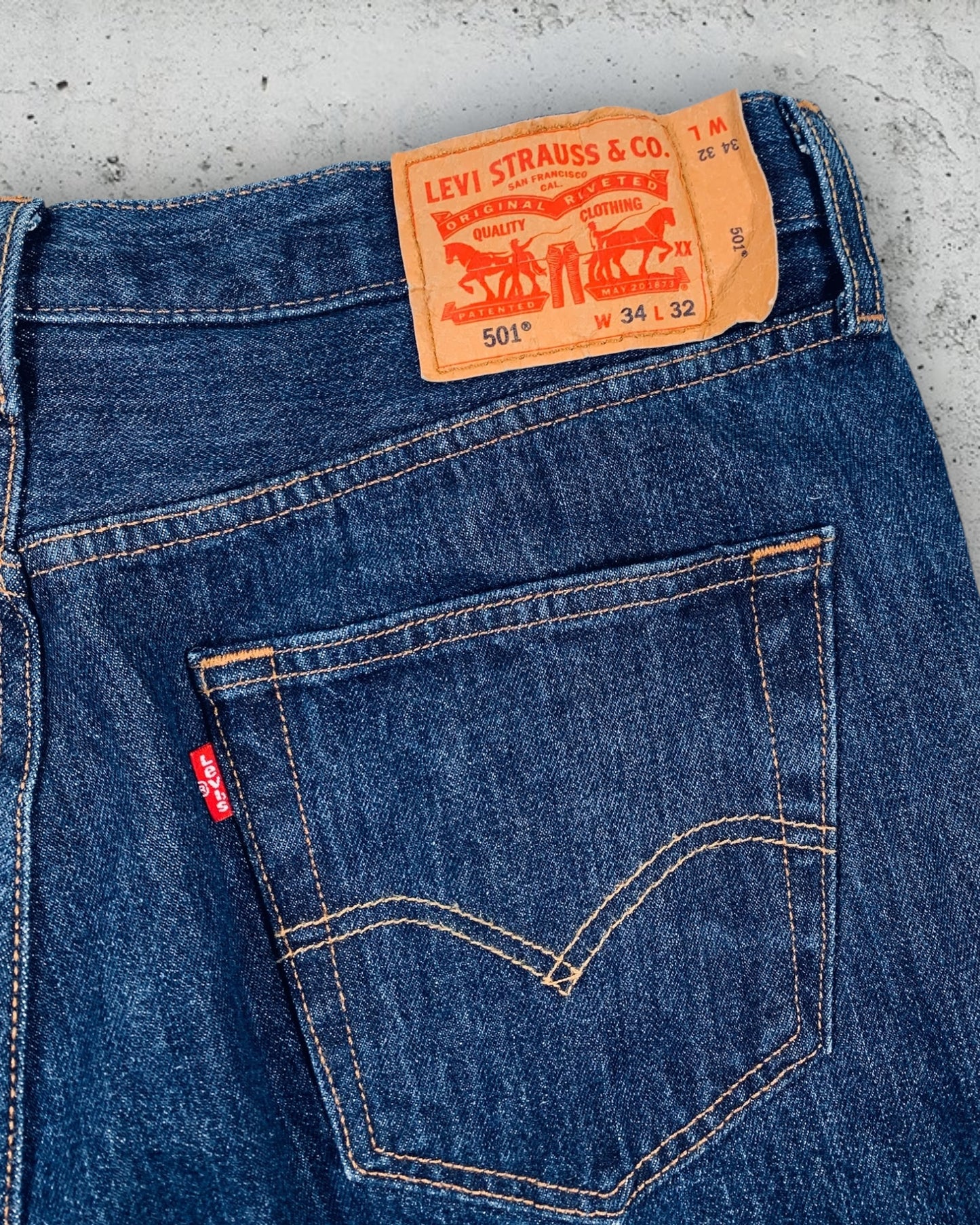 Jean Levi's 501 W34 L32 ( L / US 34 / FR 42-44 )