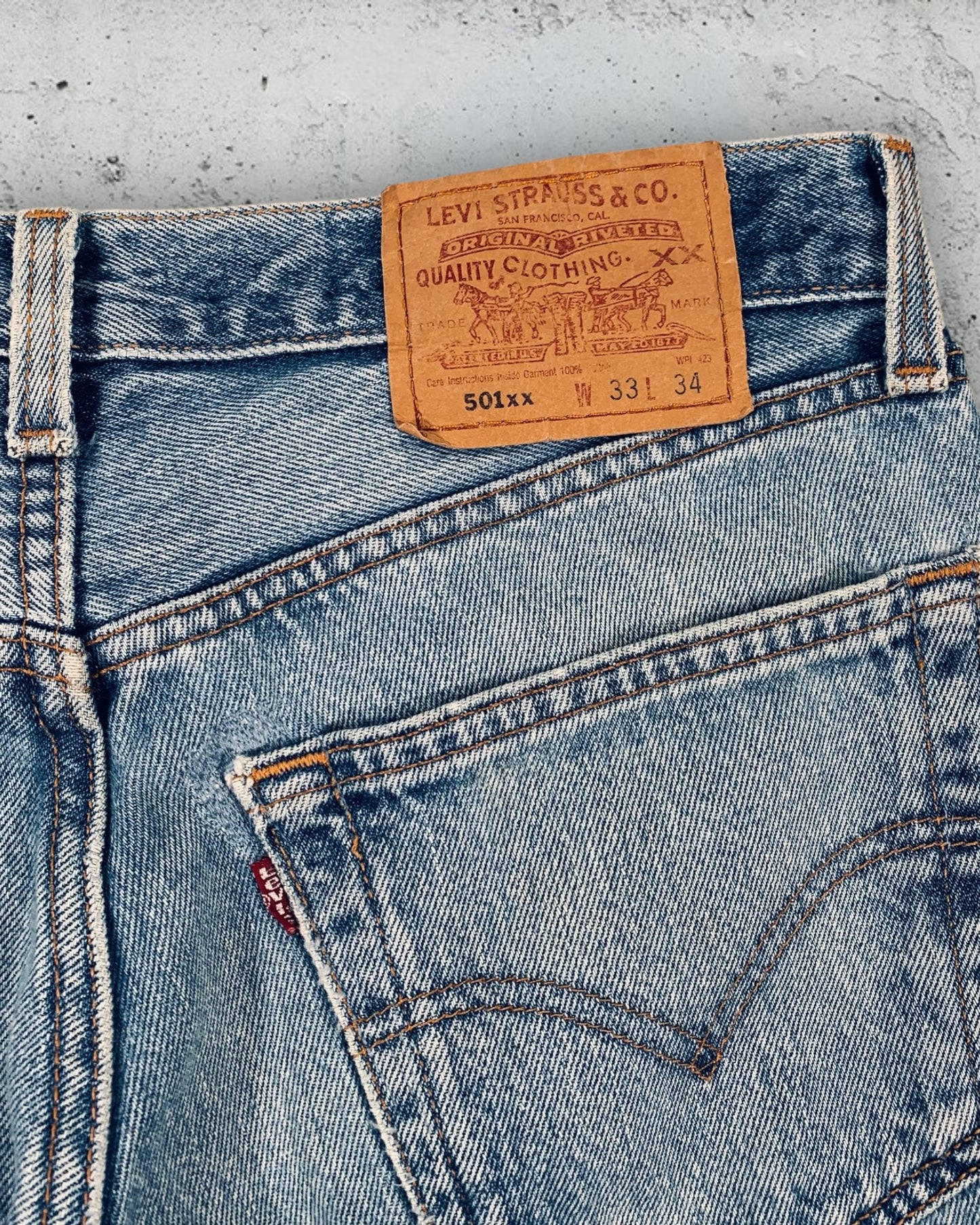Jean Levi's 501 XX W33 L34 ( M / US 33 / FR 42 )