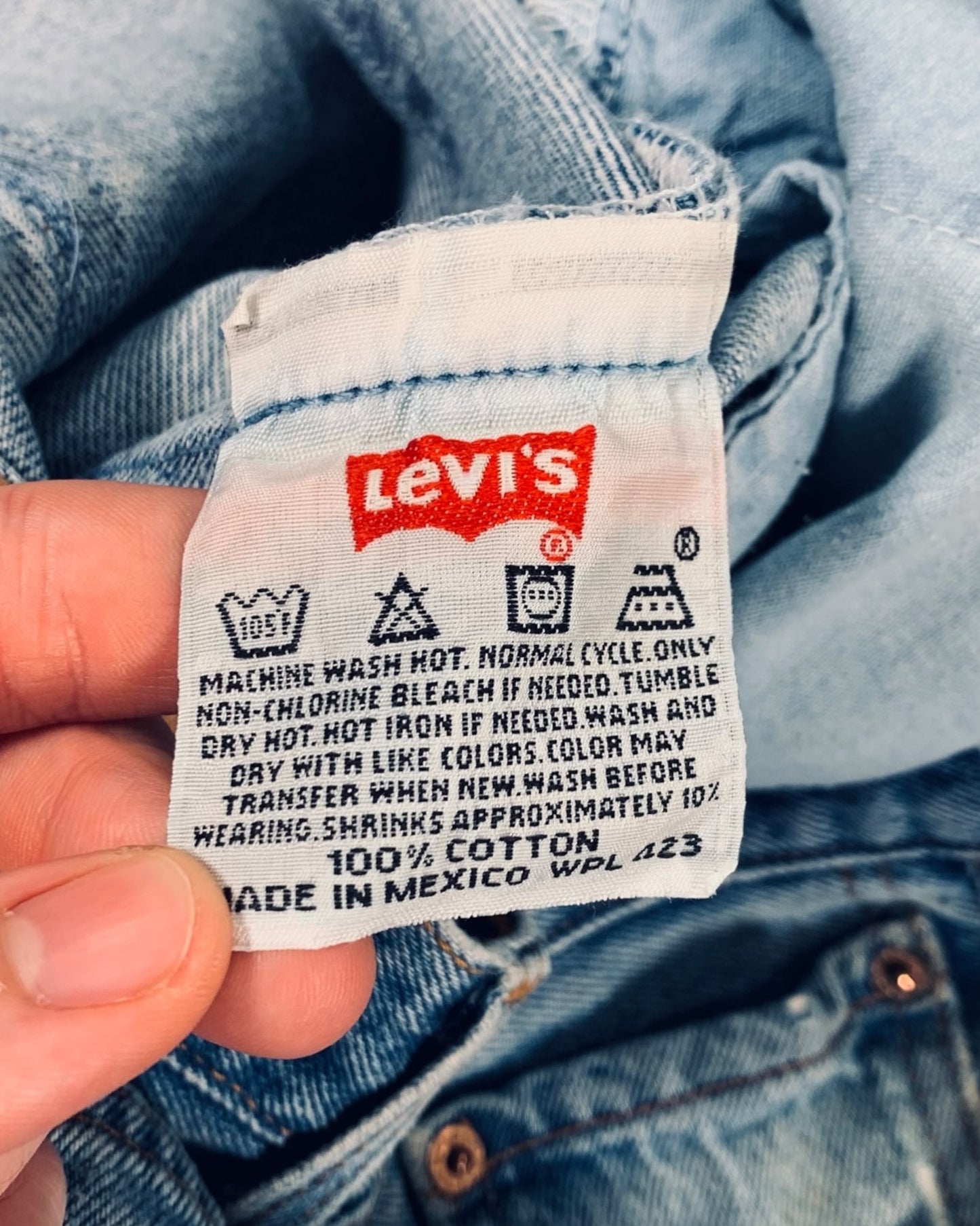 Jean Levi's 501 XX W33 L34 ( M / US 33 / FR 42 )