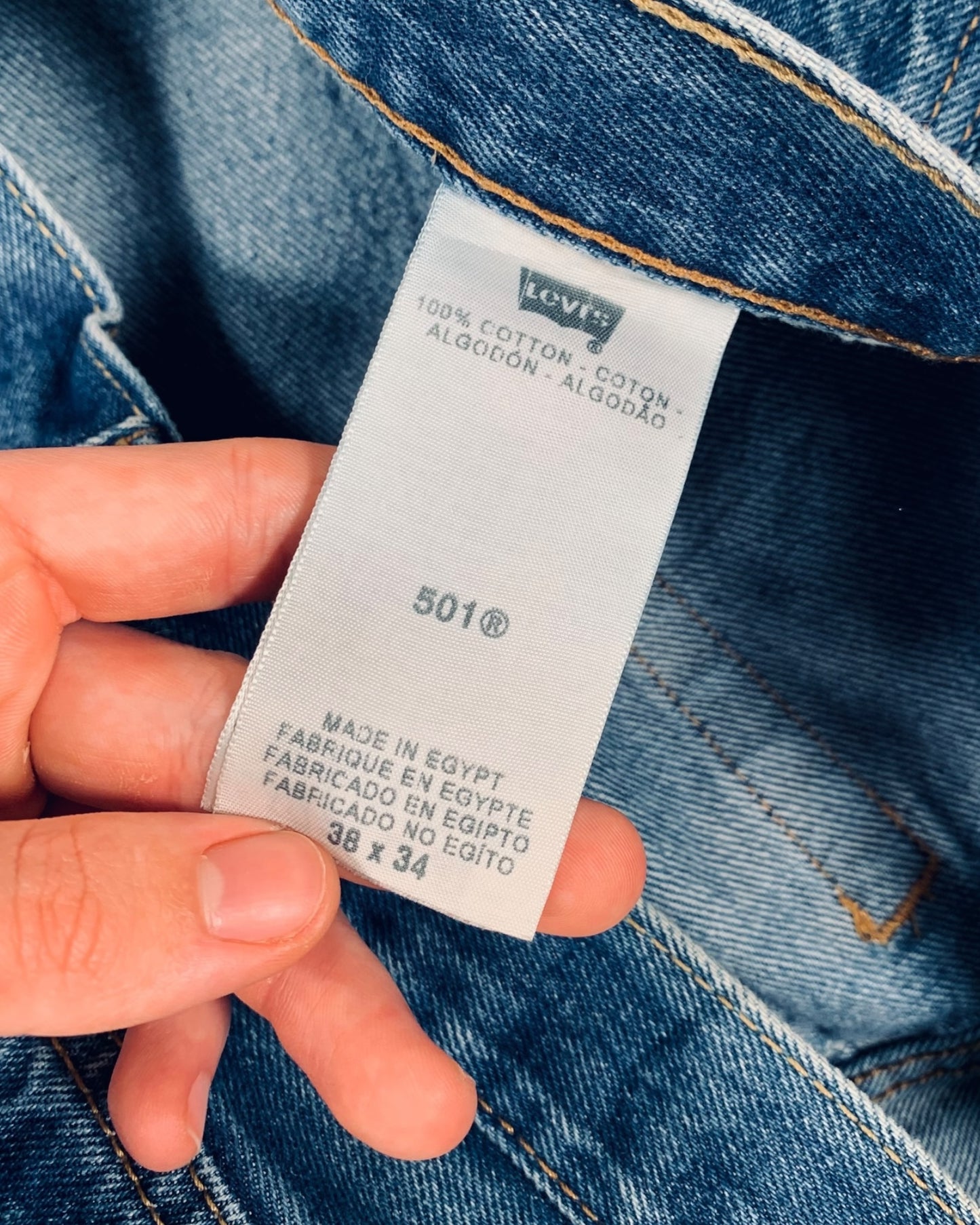 Jean Levi's 501 W38 L34 ( XL / US 38 / FR 48 )