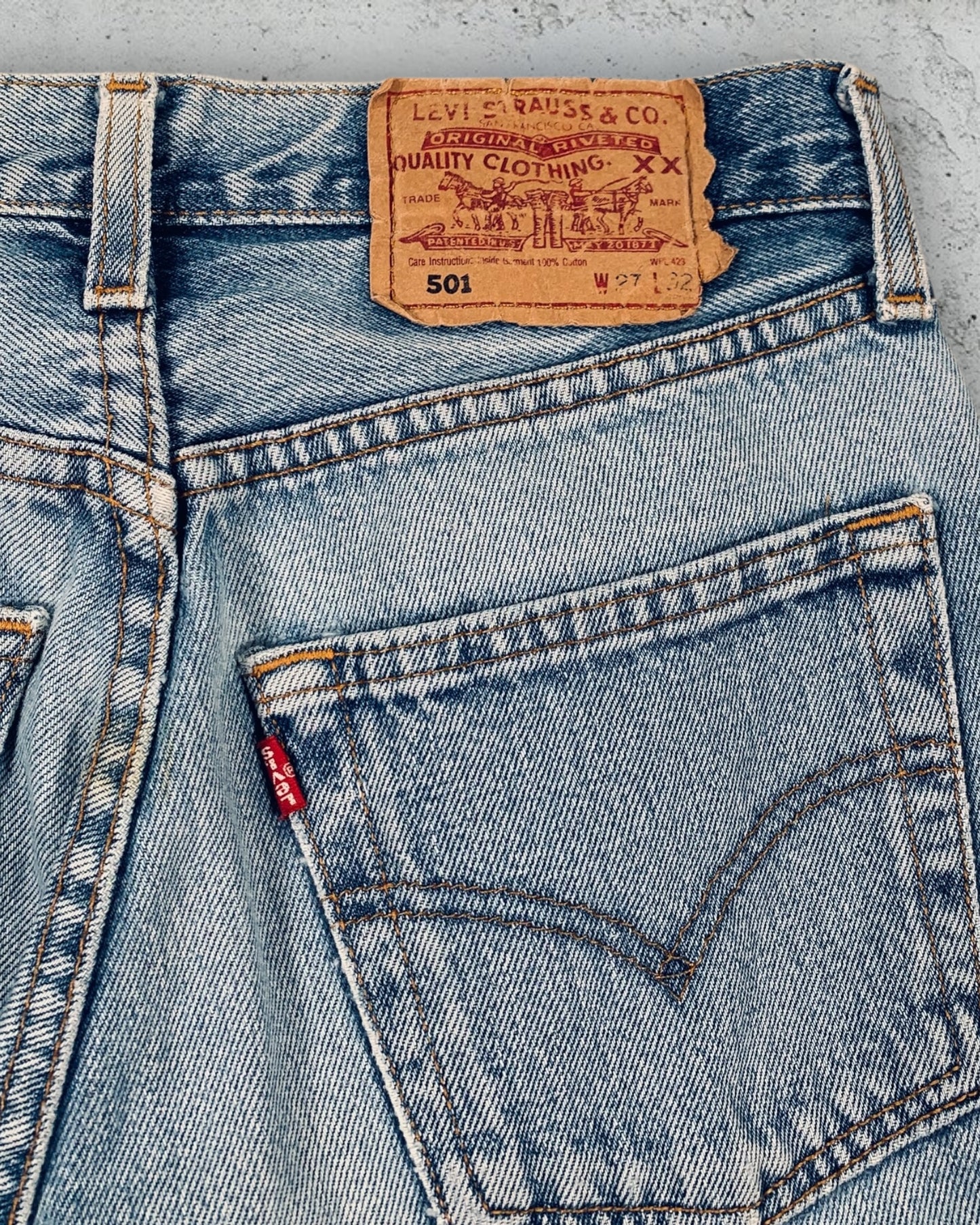 Jean Levi's 501 W27 L32 ( S / US 28 / FR 36 )