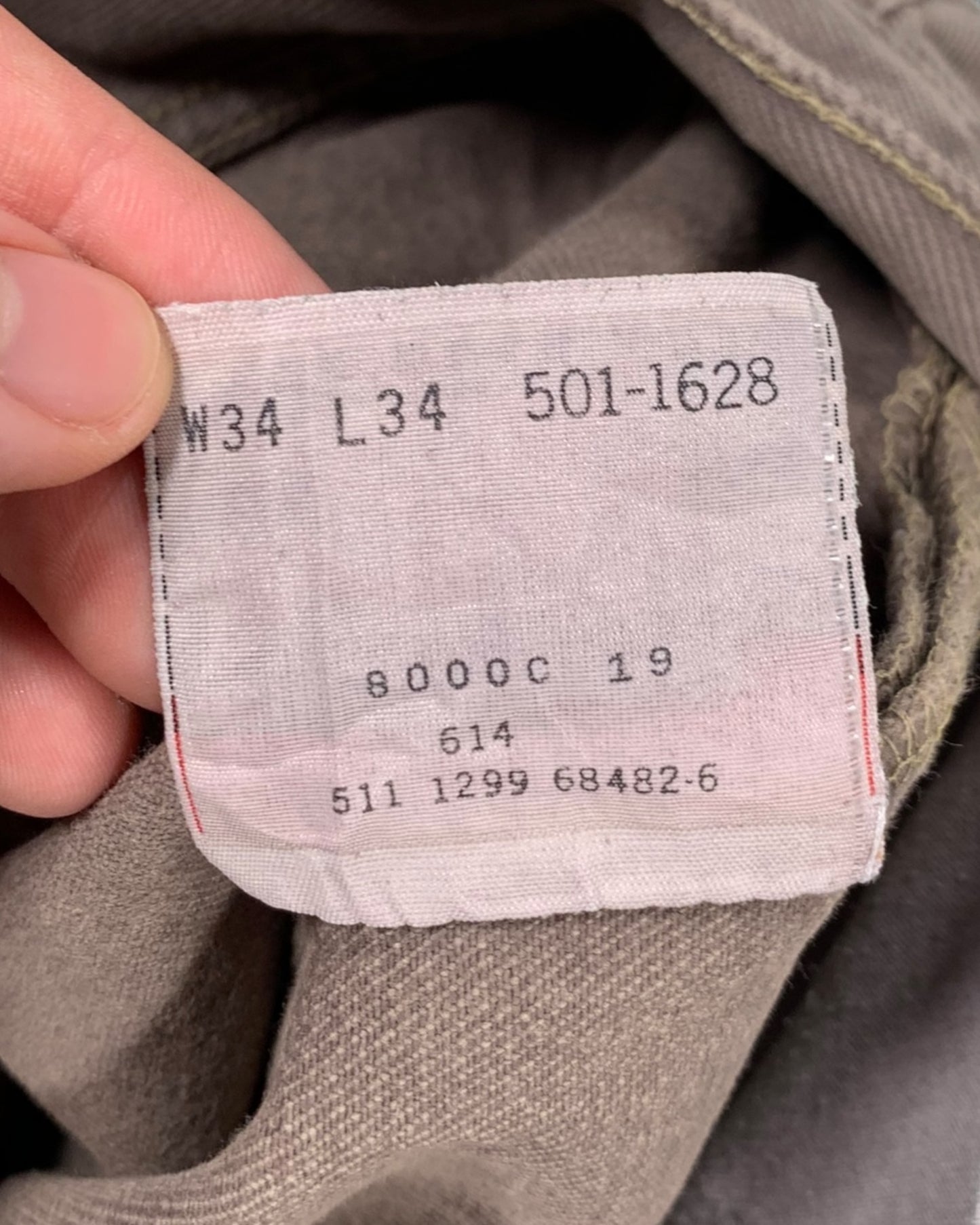 Jean Levi's 501 W34 L34 ( L / US 34 / FR 42-44 )