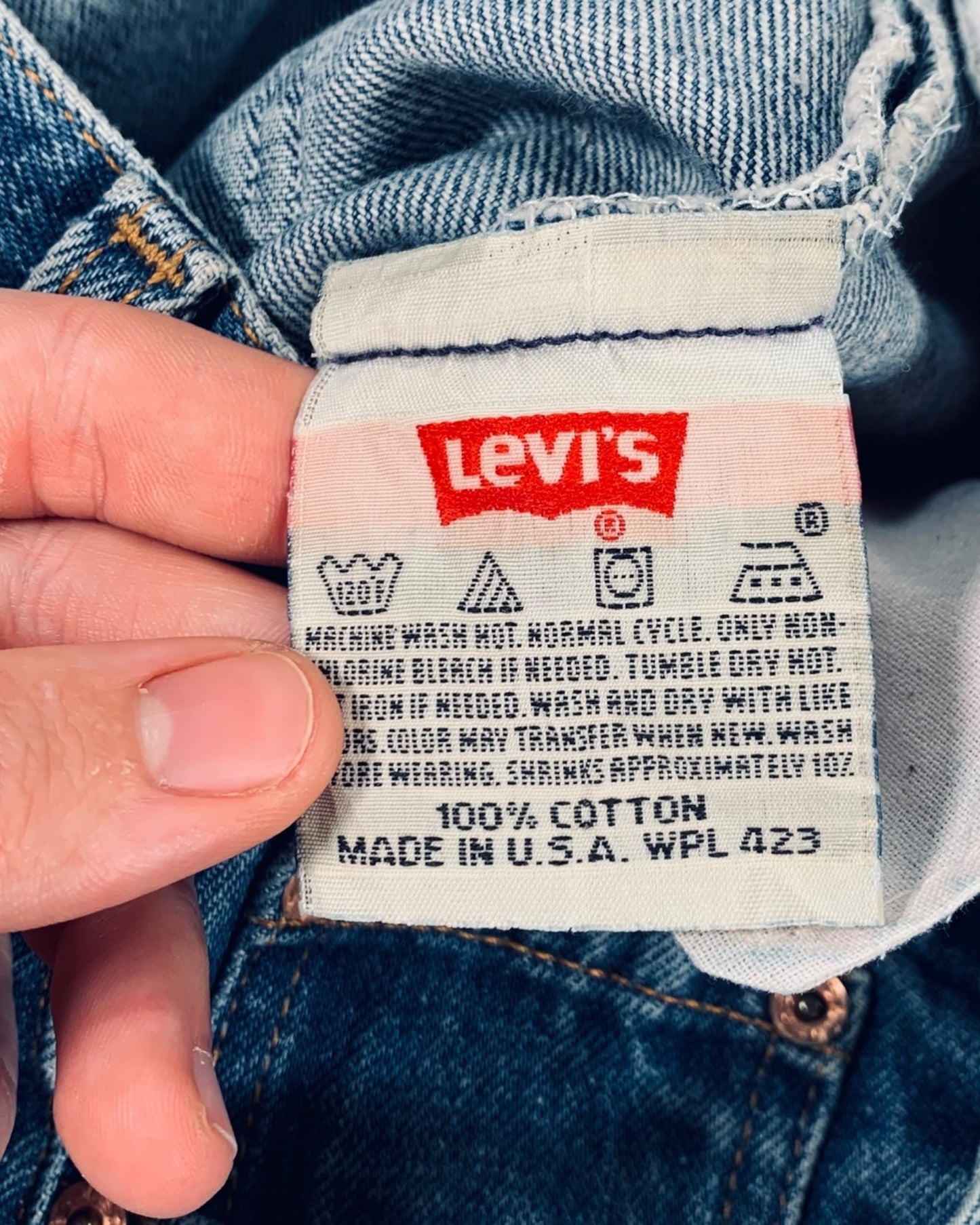 Jean Levi's 501 W31 L32 ( S / US 31 / FR 38-40 )