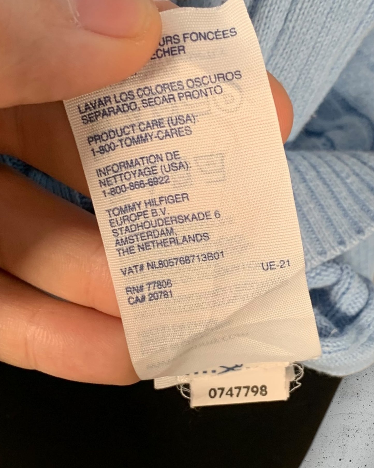 Pull Col V Torsadé Tommy Hilfiger ( M / 38 / 10 )