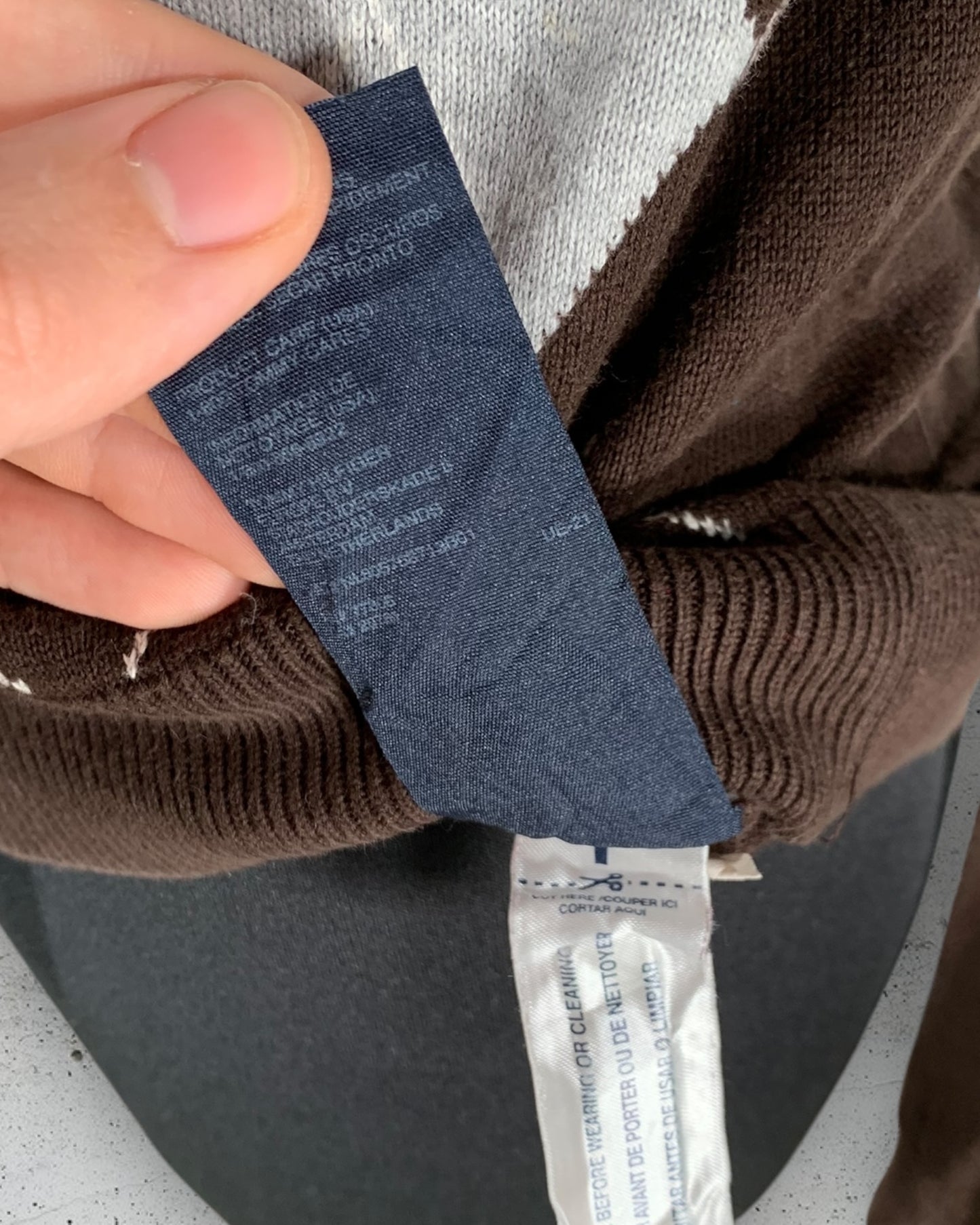 Pull Col V Tommy Hilfiger ( S / 36 / 8 )
