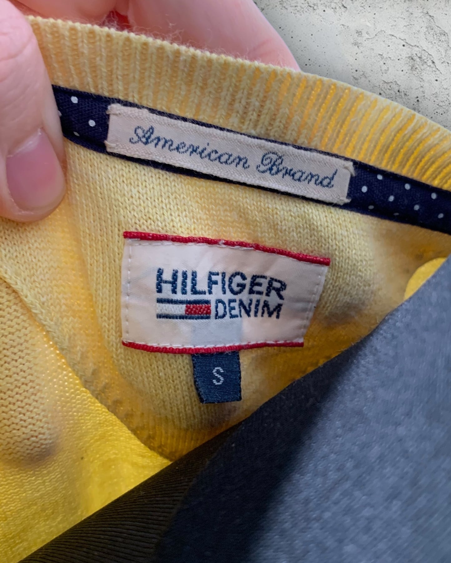 Pull Col V Tommy Hilfiger ( S / 36 / 8 )