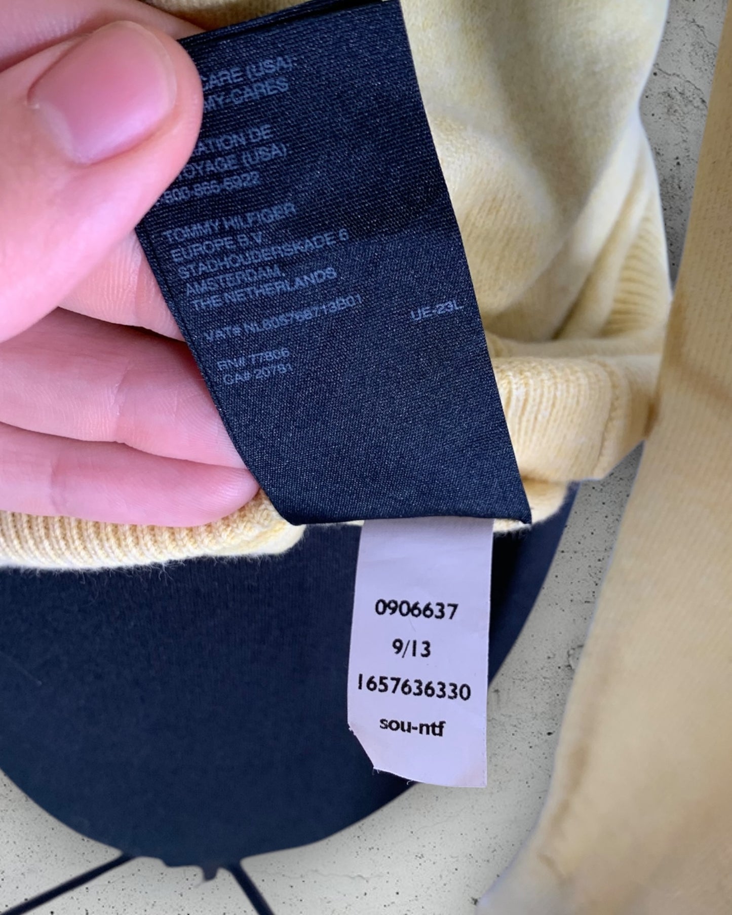 Pull Col V Tommy Hilfiger ( S / 36 / 8 )