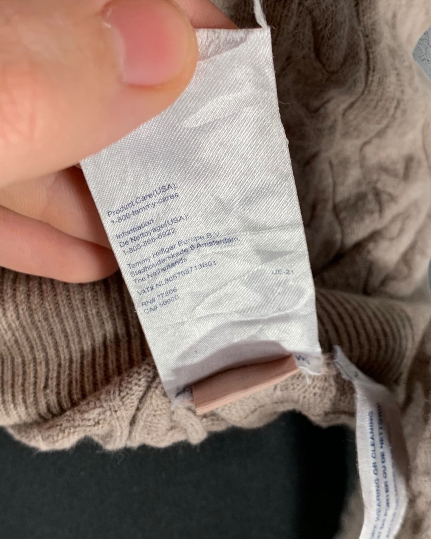 Pull Torsadé Tommy Hilfiger ( S / 36 / 8 )