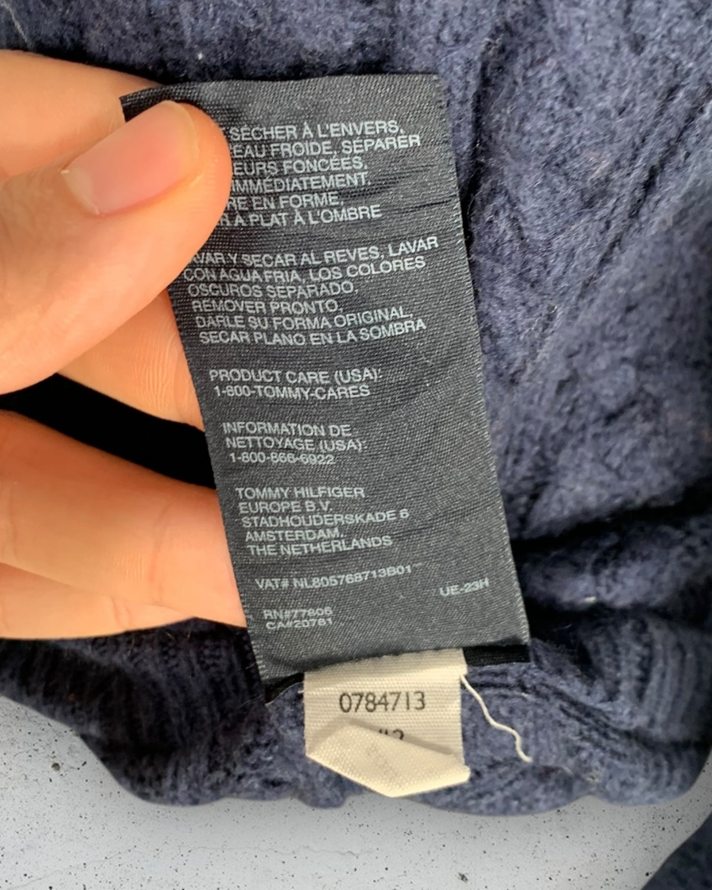 Pull Torsadé Tommy Hilfiger ( S / 36 / 8 )