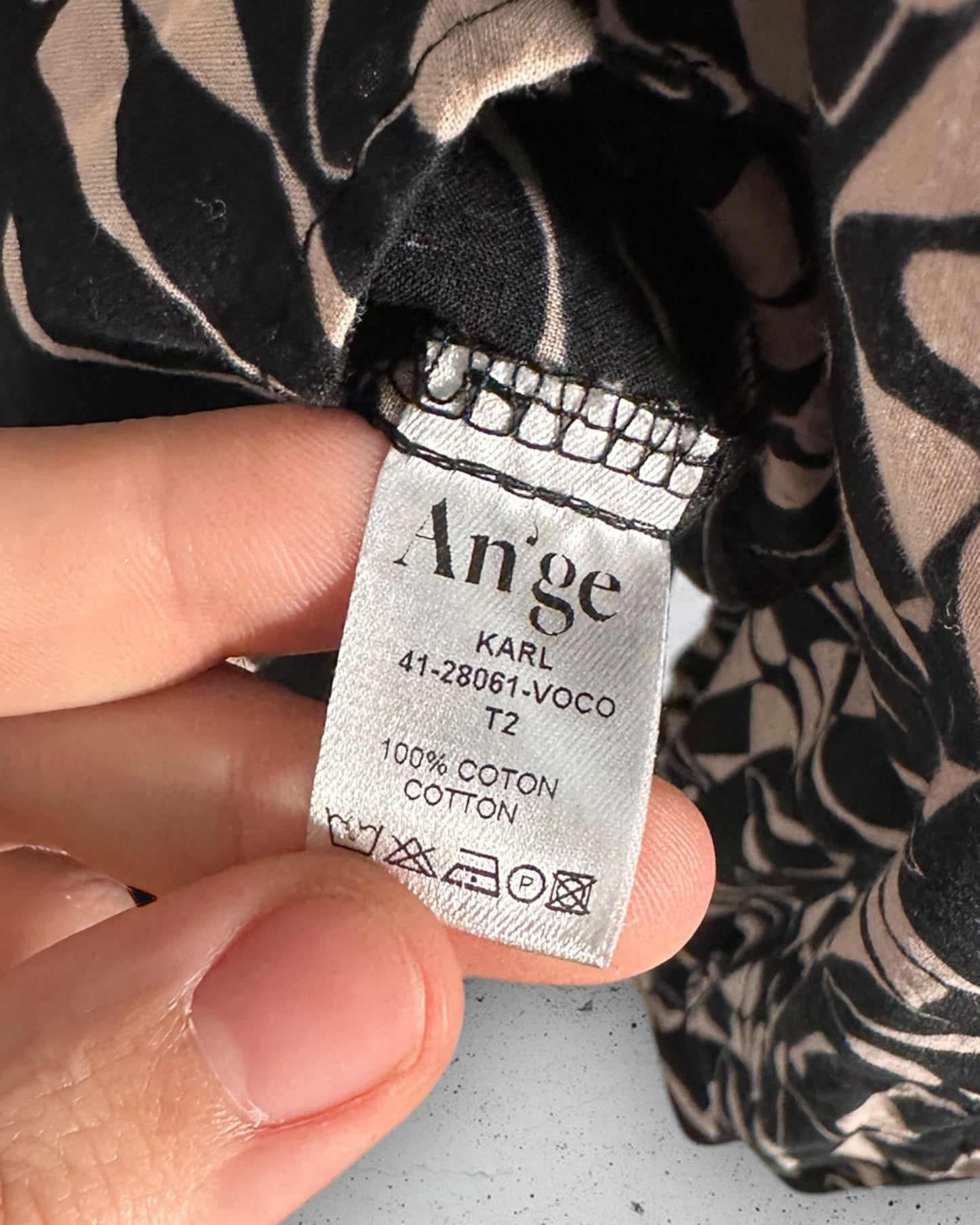 Chemisier An'ge "Karl" ( M / 38 / 10 )