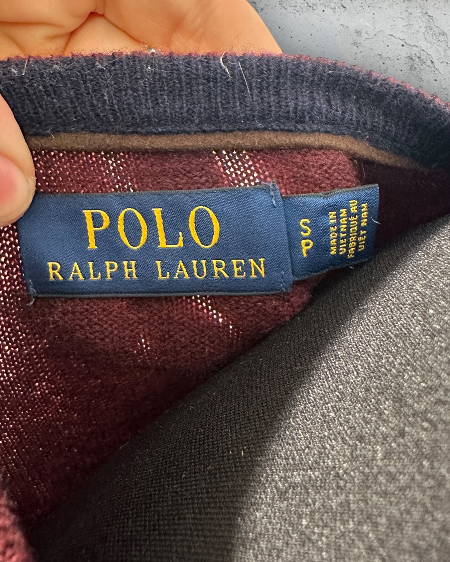 Pull Col V Ralph Lauren ( S / 36 / 8 )