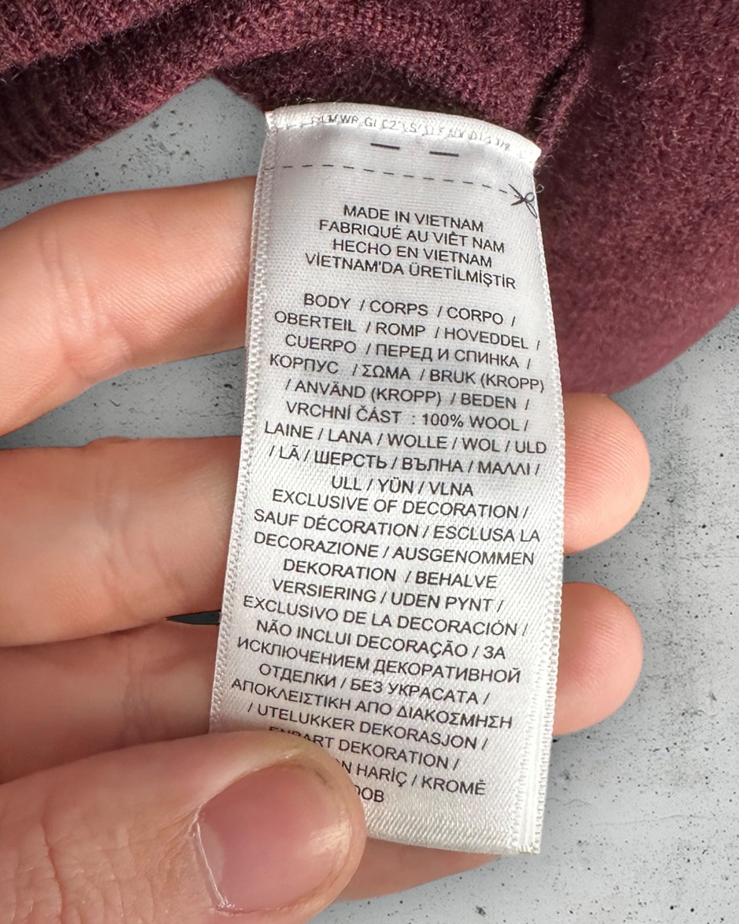 Pull Col V Ralph Lauren ( S / 36 / 8 )