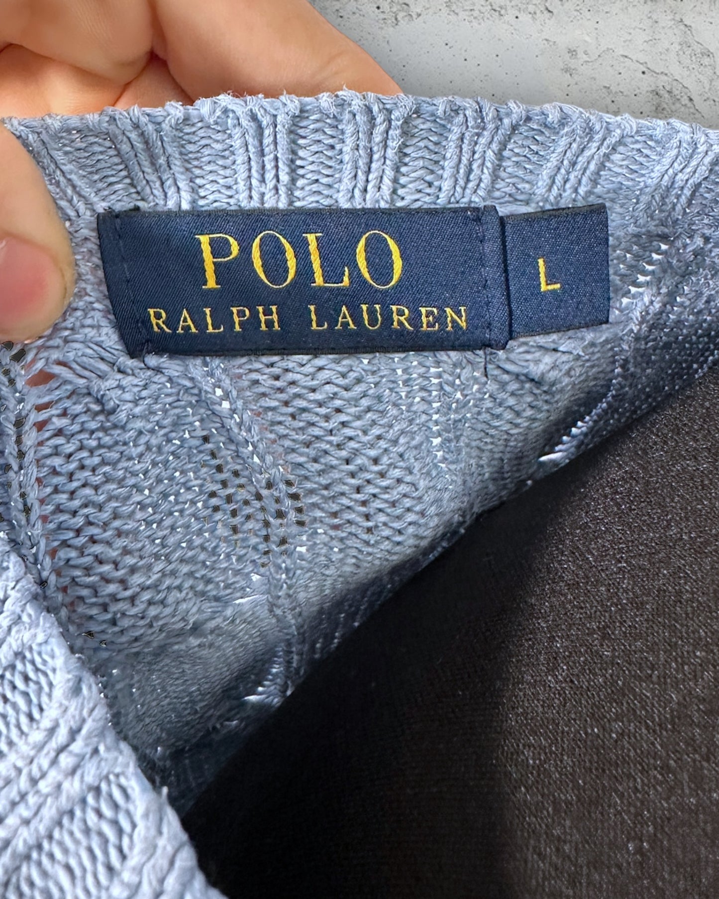 Pull Torsadé Ralph Lauren ( L / 40 / 12 )