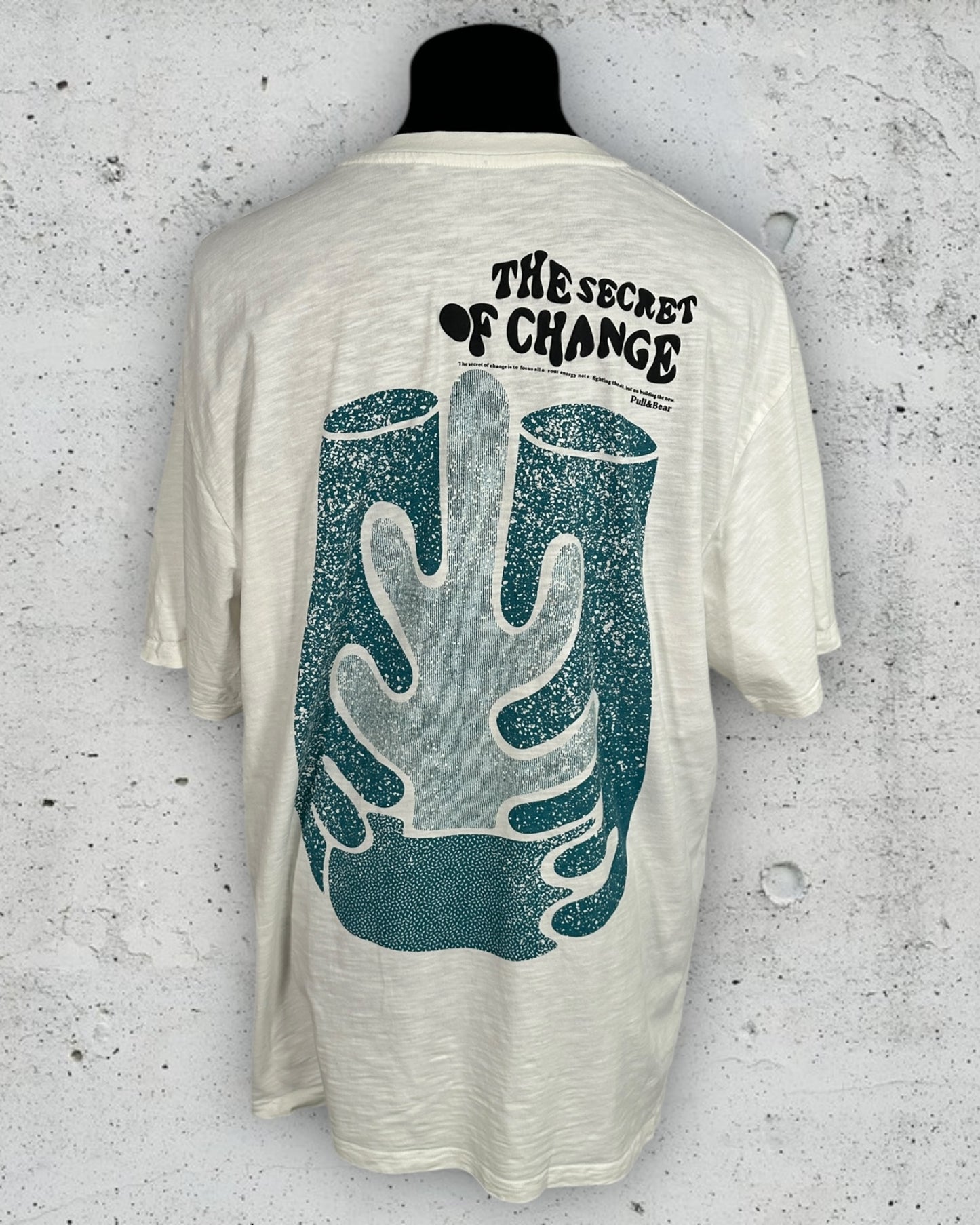 T-Shirt Oversize Pull & Bear ( XL / 42 / 14 )