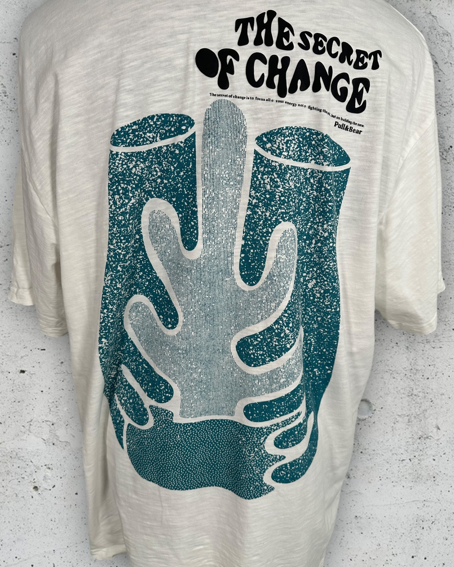 T-Shirt Oversize Pull & Bear ( XL / 42 / 14 )