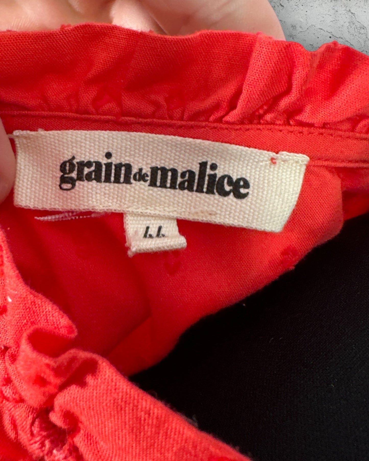 Chemisier Grain De Malice ( XXL / 44 / 16 )