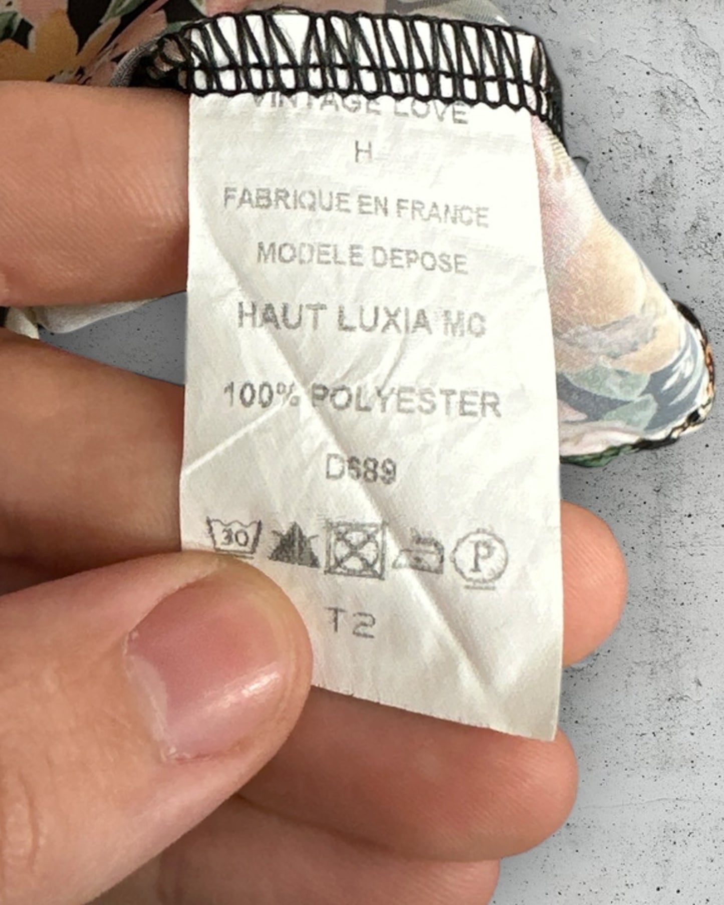 Blouse Vintage Love "Luxia" ( M / 38 / 10 )