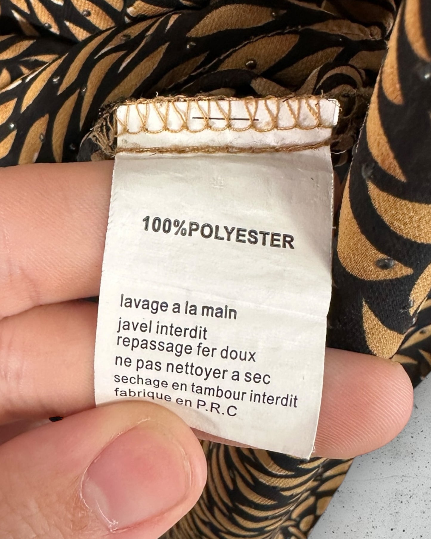 Blouse Vintage Dressing ( S / 36 / 8 ) ( M / 38 / 10 )