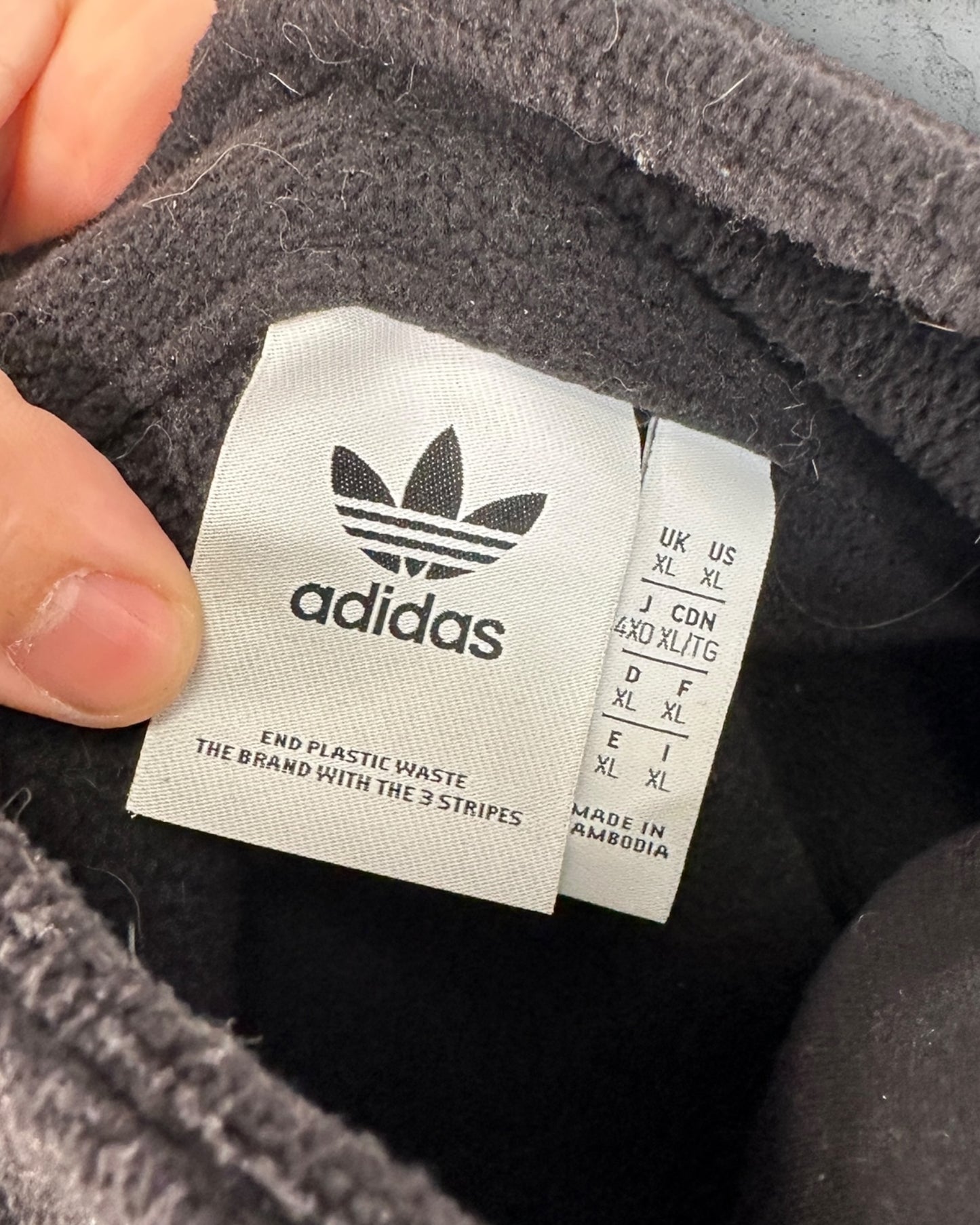 Pull Polaire Adidas ( XL / 42 / 14 )