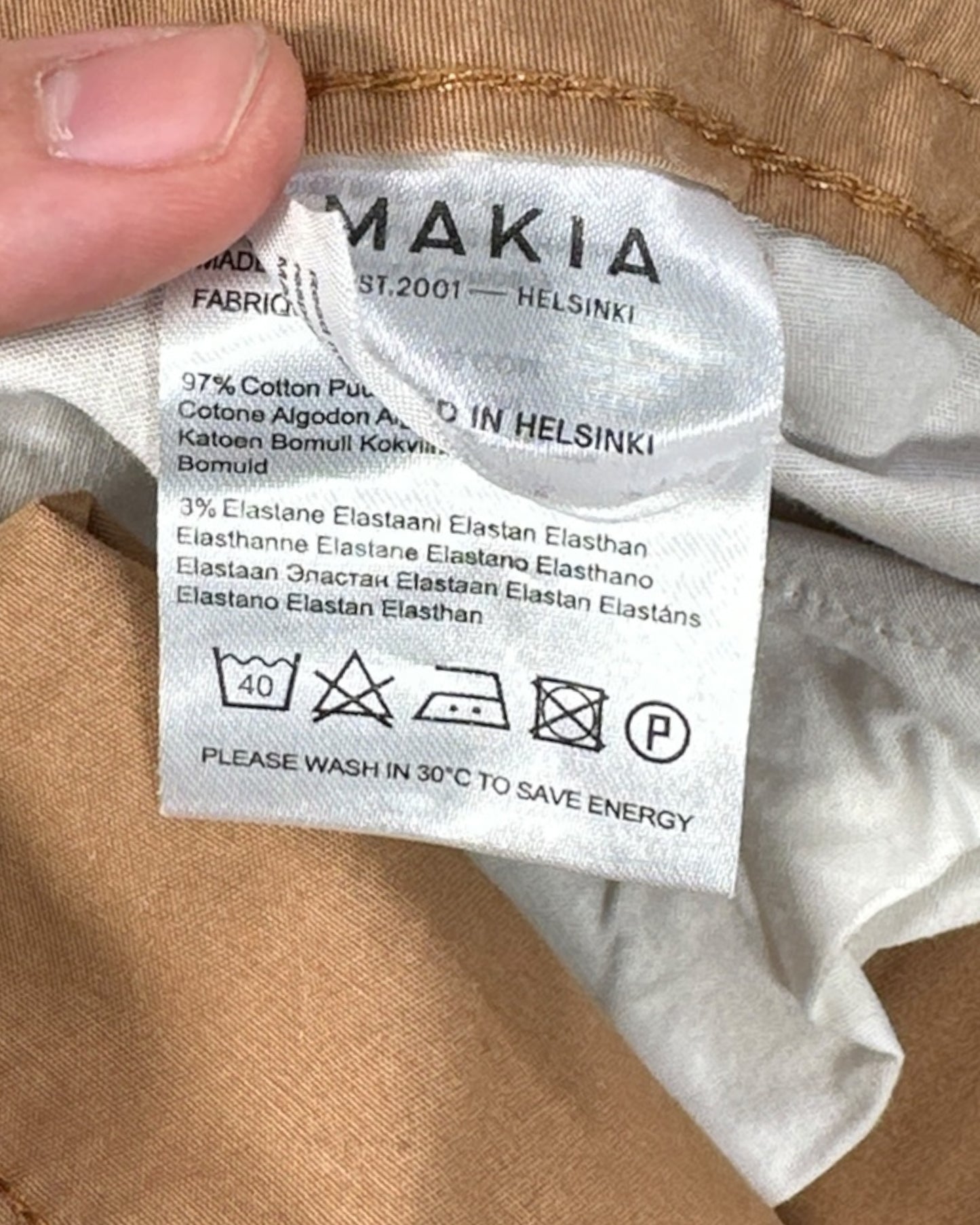Pantalon Makia ( L / US 36 / FR 44-46 )