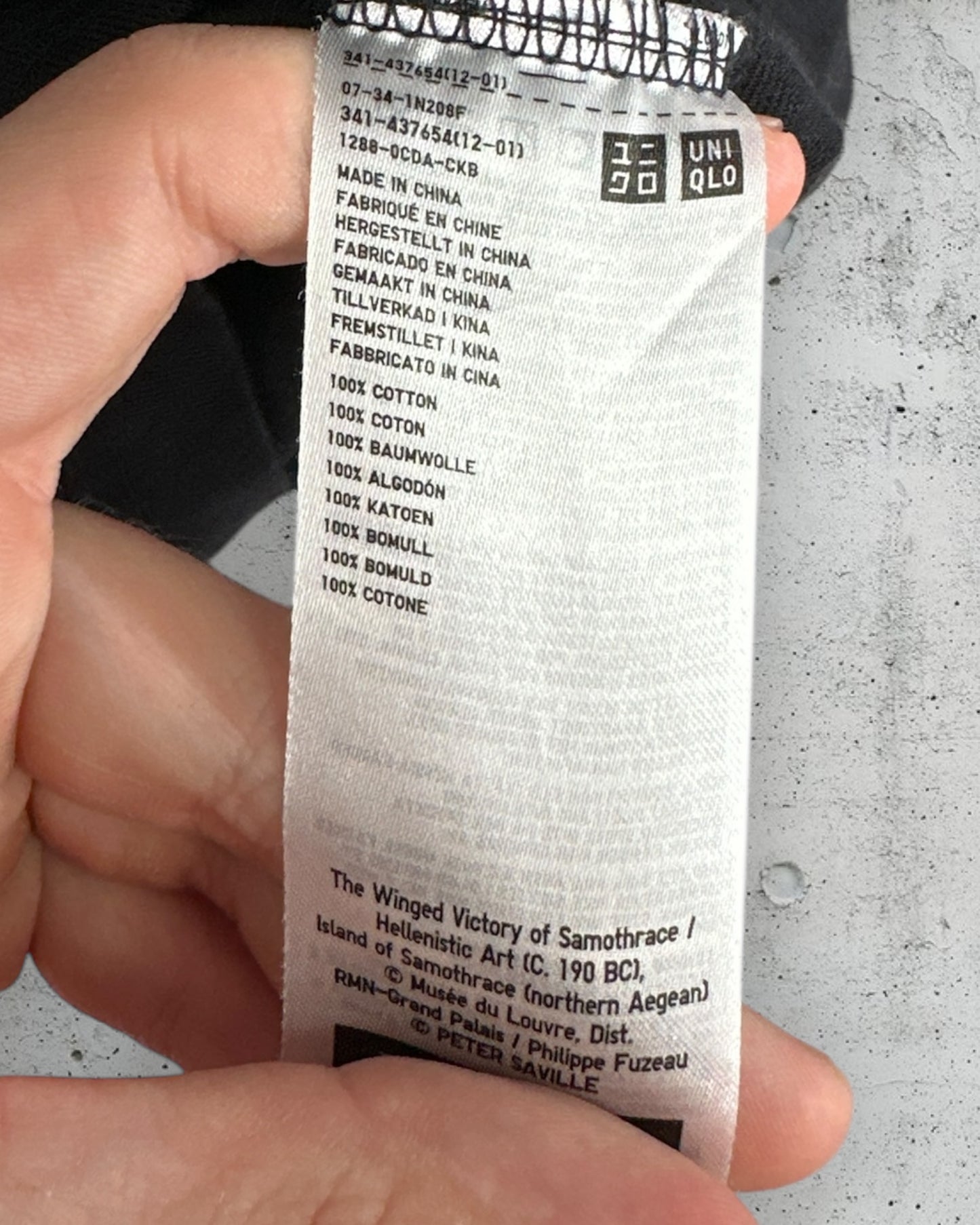 T-Shirt Uniqlo x Musée du louvre ( XL / 42 / 14 )