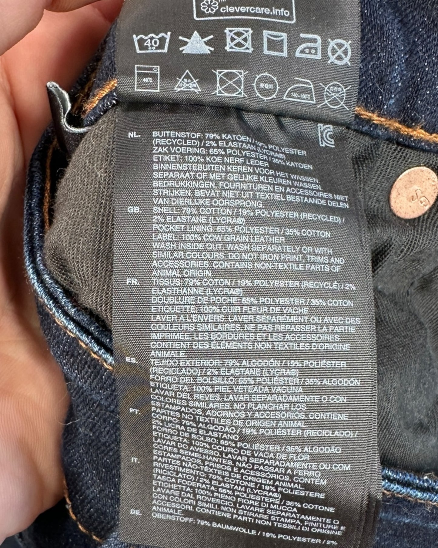 Jean G-Star D-Staq 5 Pocket Slim W40 L34 ( XL / US 40 / FR 50 )
