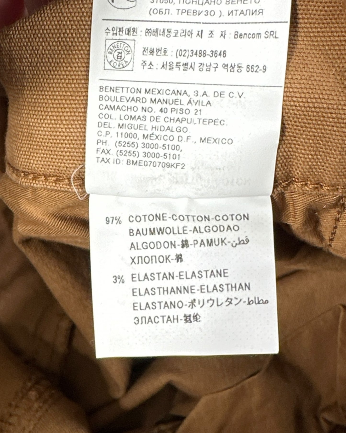 Pantalon Benetton ( M / US 33 / FR 42 )