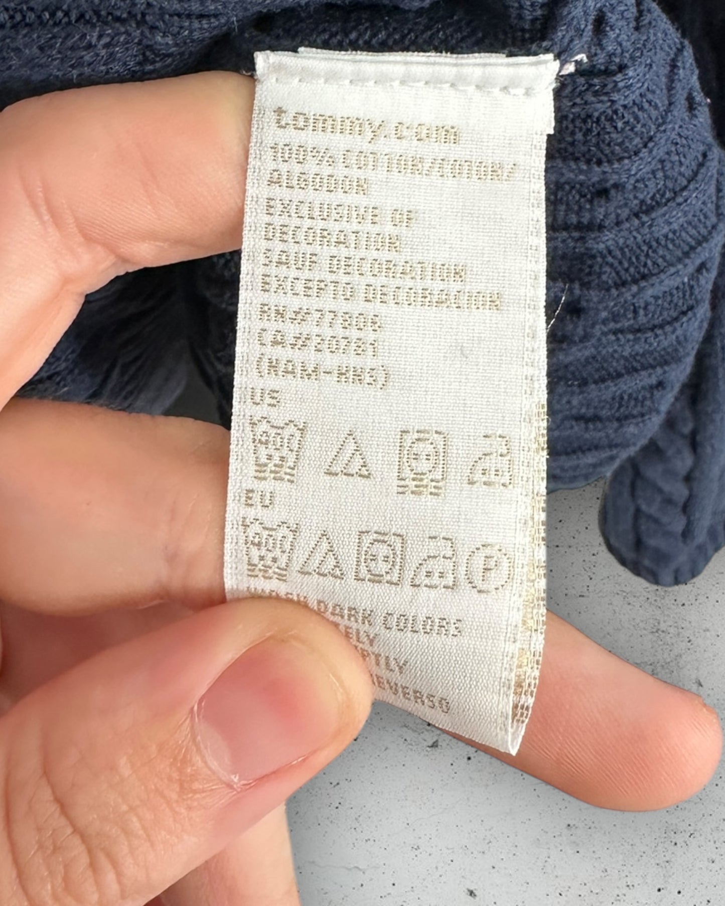 Pull Long Torsadé Tommy Hilfiger ( 3XL / 46 / 18 )