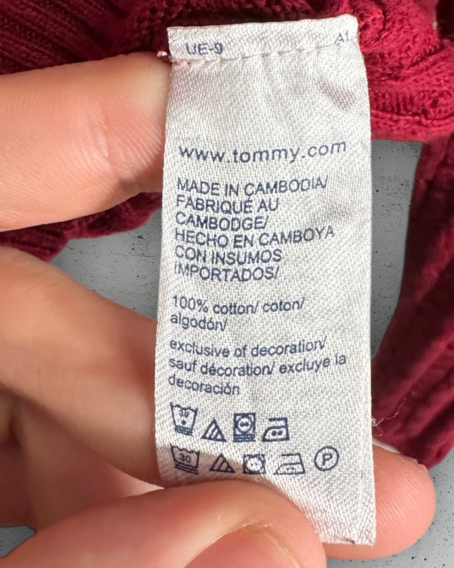 Pull Torsadé Col V Tommy Hilfiger ( M / 38 / 10 )