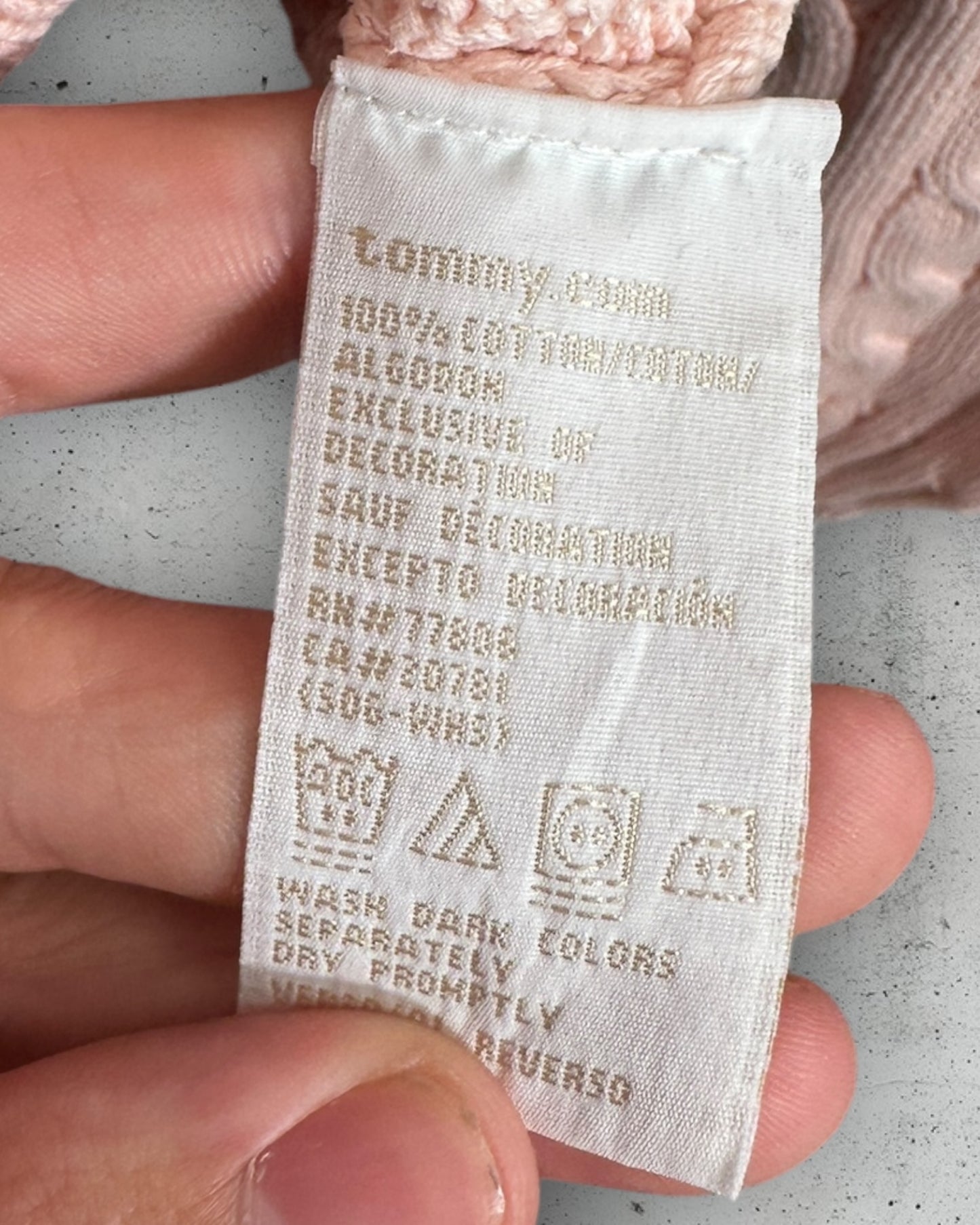 Pull Torsadé Tommy Hilfiger ( S / 36 / 8 )