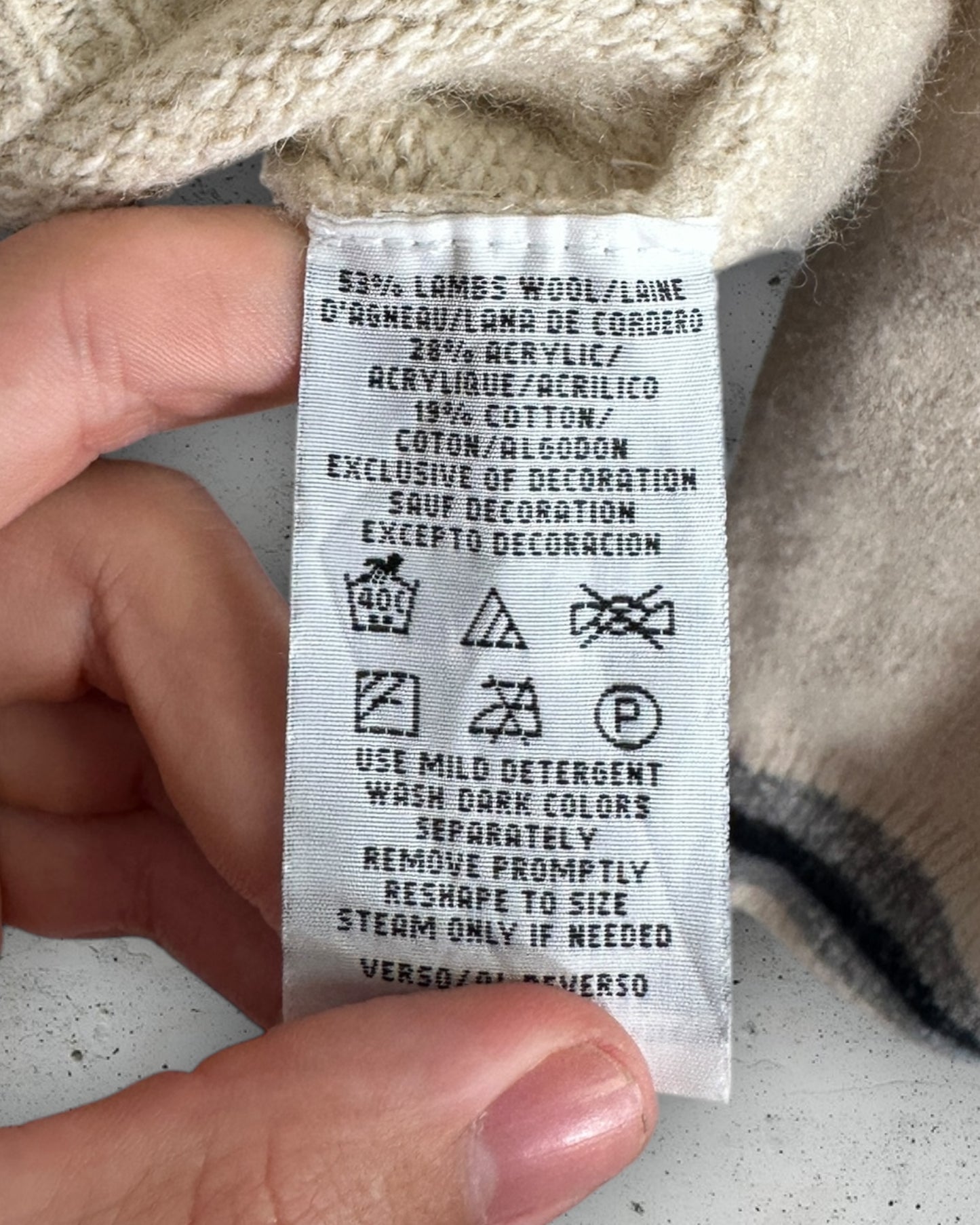 Pull Col V Tommy Hilfiger ( S / 36 / 8 )