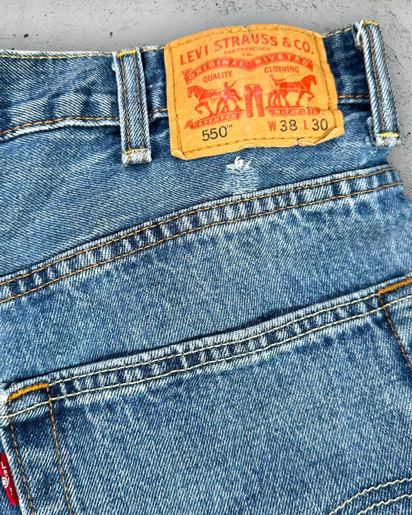 Jean Levi's 550 W38 L30 ( XL / US 38 / FR 48 )