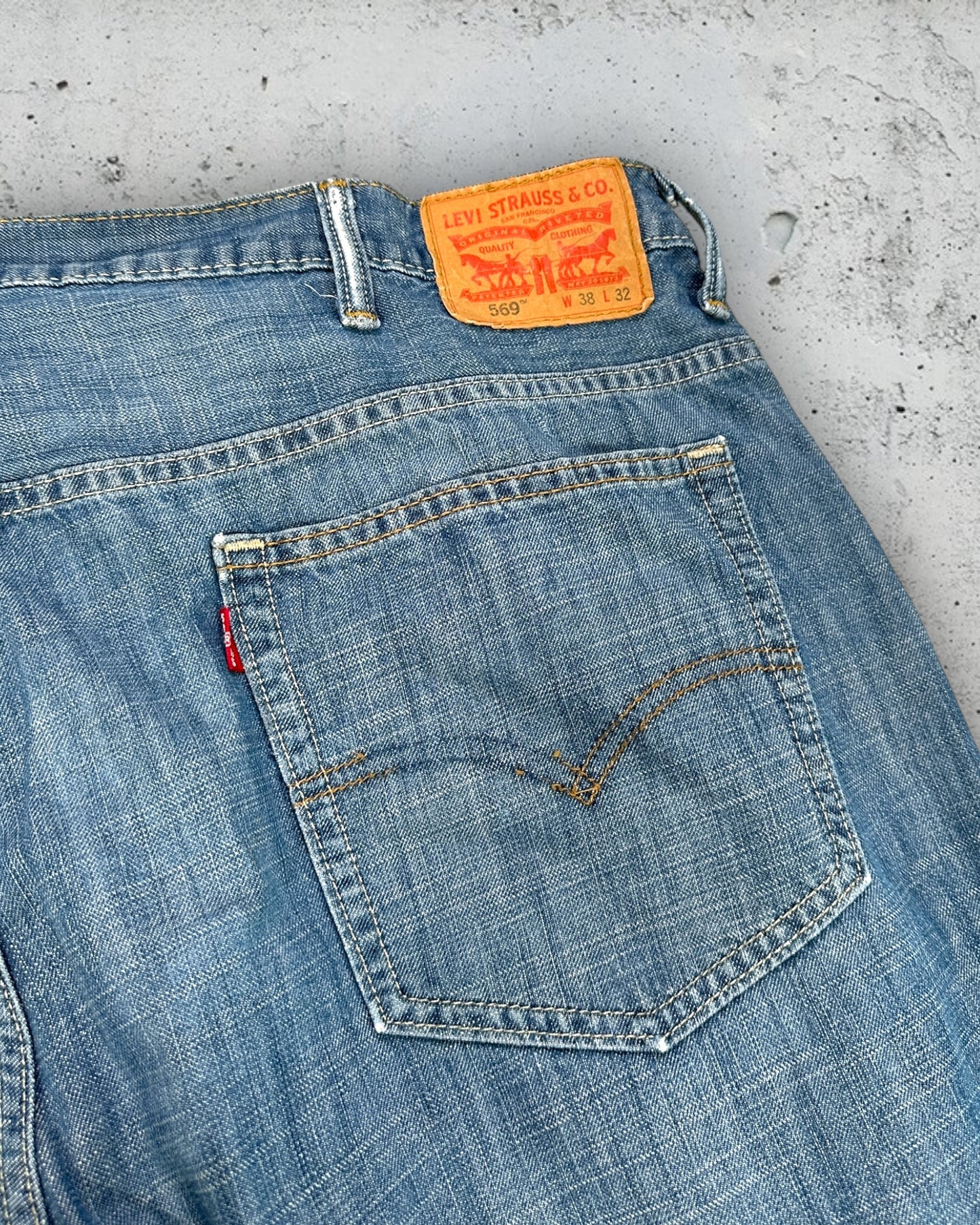 Jean Levi's 569 W38 L32 ( XL / US 38 / FR 48 )