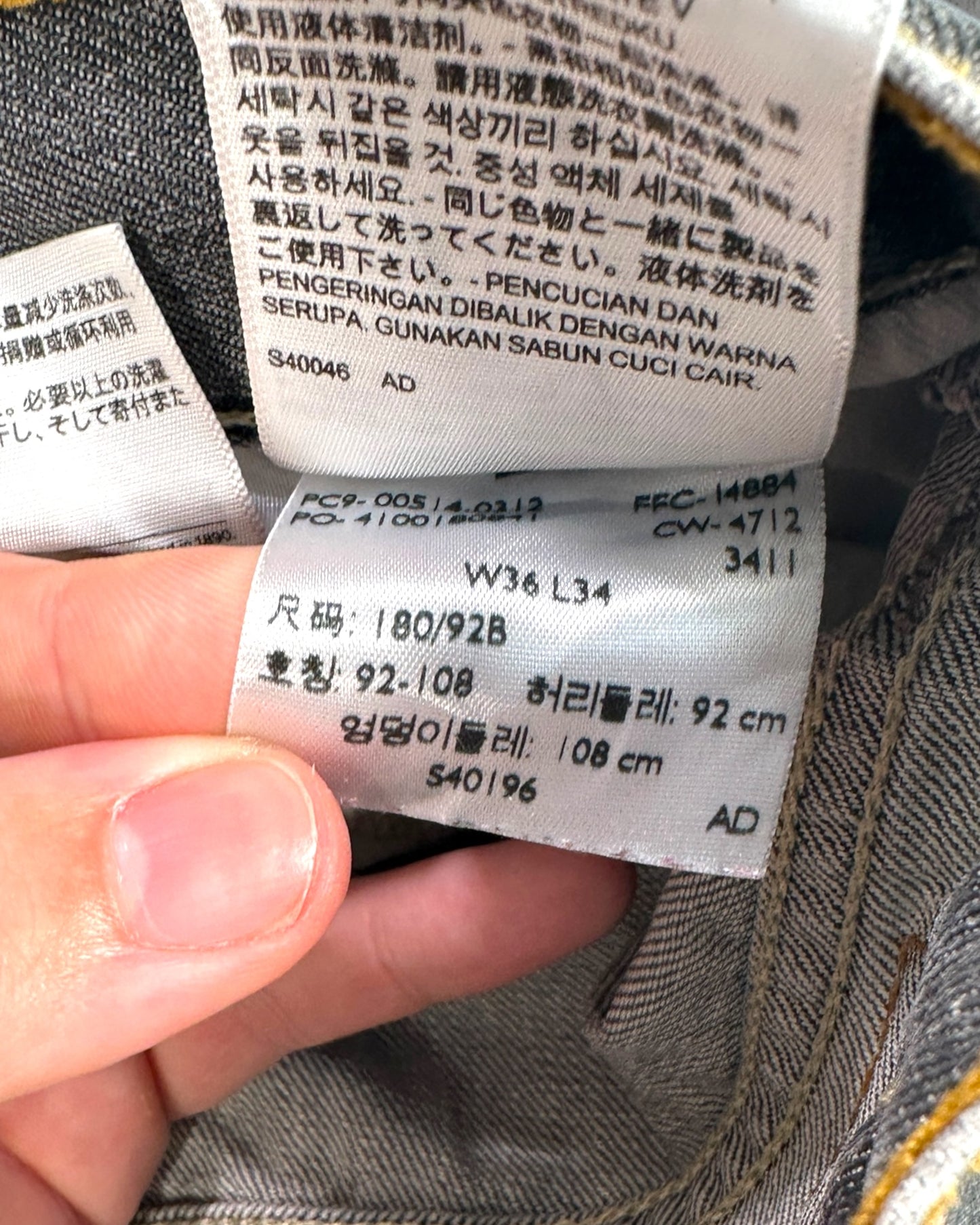 Jean Levi's 514 W36 L34 ( L / US 36 / FR 44-46 )