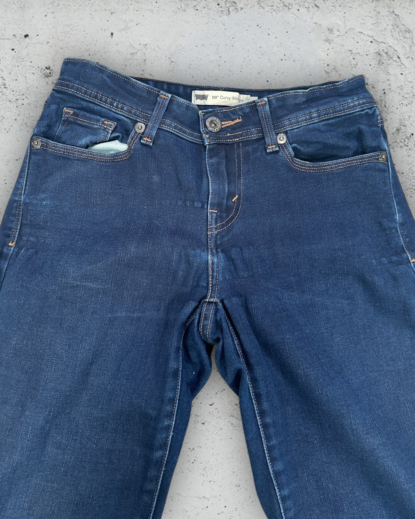 Jean Levi's 529 Curvy Straight W28 L32 ( S / US 28 / FR 36 )