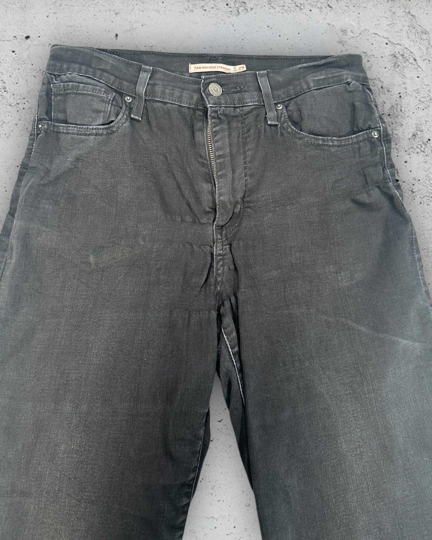 Jean Levi's 724 High Rise Straight W29 L32 ( S / US 29 / FR 36-38 )