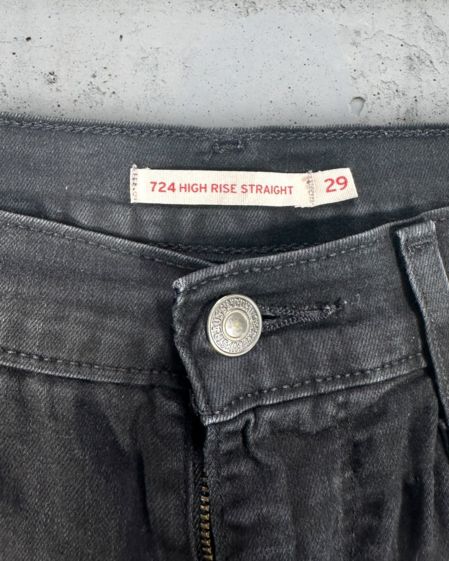 Jean Levi's 724 High Rise Straight W29 L32 ( S / US 29 / FR 36-38 )