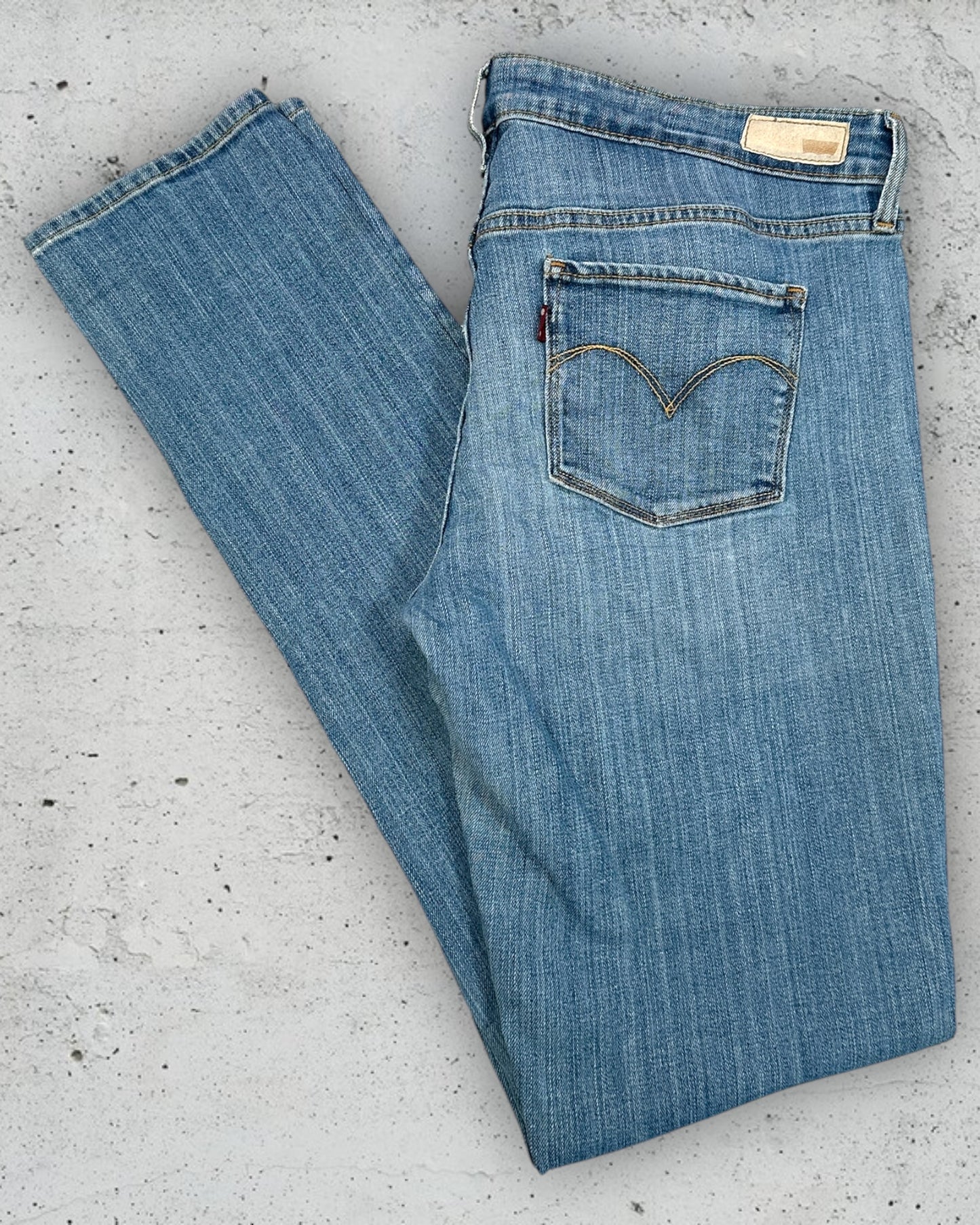 Jean Levi's 505 Slight Curve Modern Rise Skinny W31 L34 ( S / US 31 / FR 38-40 )