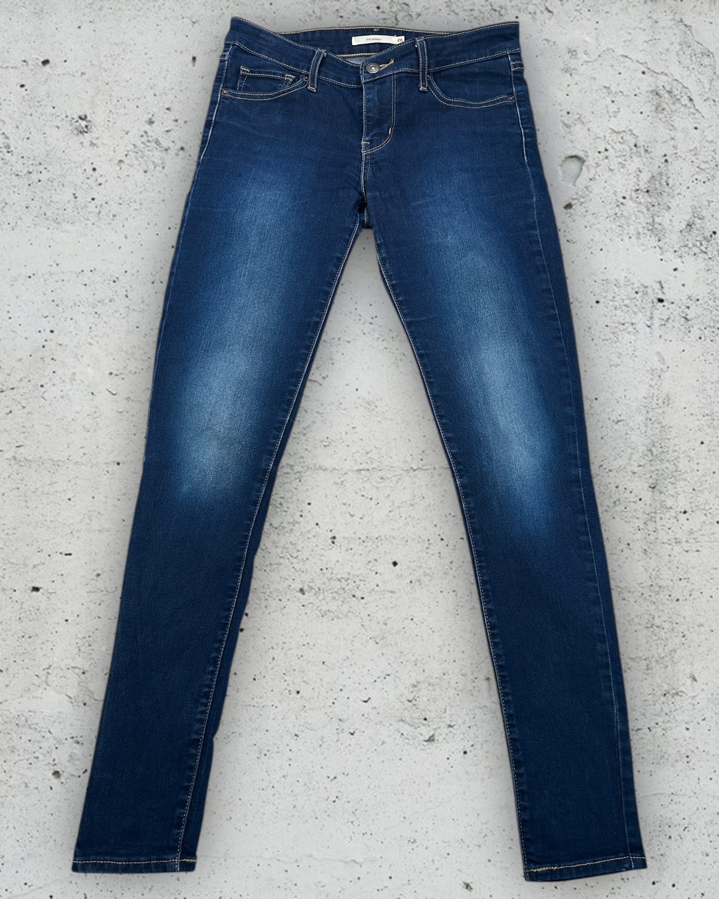 Jean Levi's 711 Skinny W26 L30 ( XS / US 26 / FR 34 )