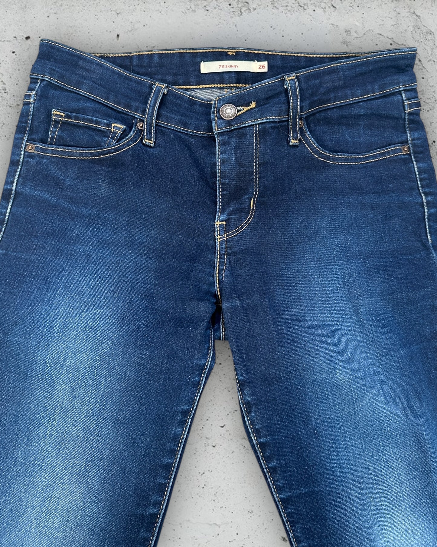 Jean Levi's 711 Skinny W26 L30 ( XS / US 26 / FR 34 )