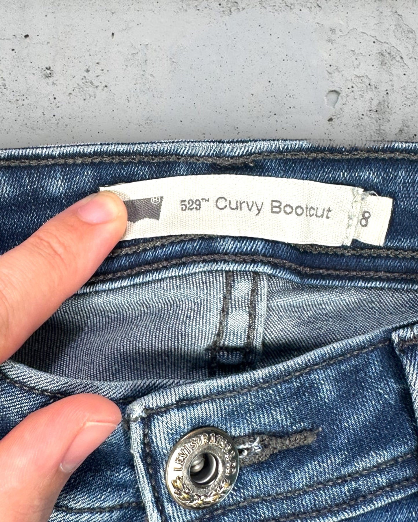 Jean Levi's 529 Curvy Bootcut W29 L32 ( S / US 29 / FR 36-38 )