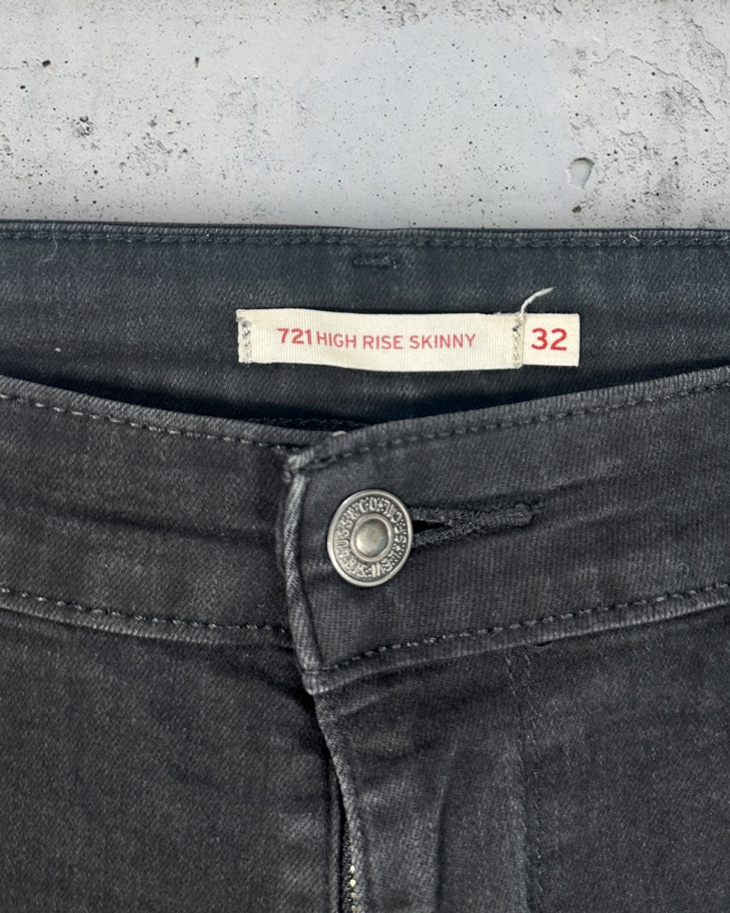 Jean Levi's 721 High Rise Skinny W32 L34 ( M / US 32 / FR 40 )