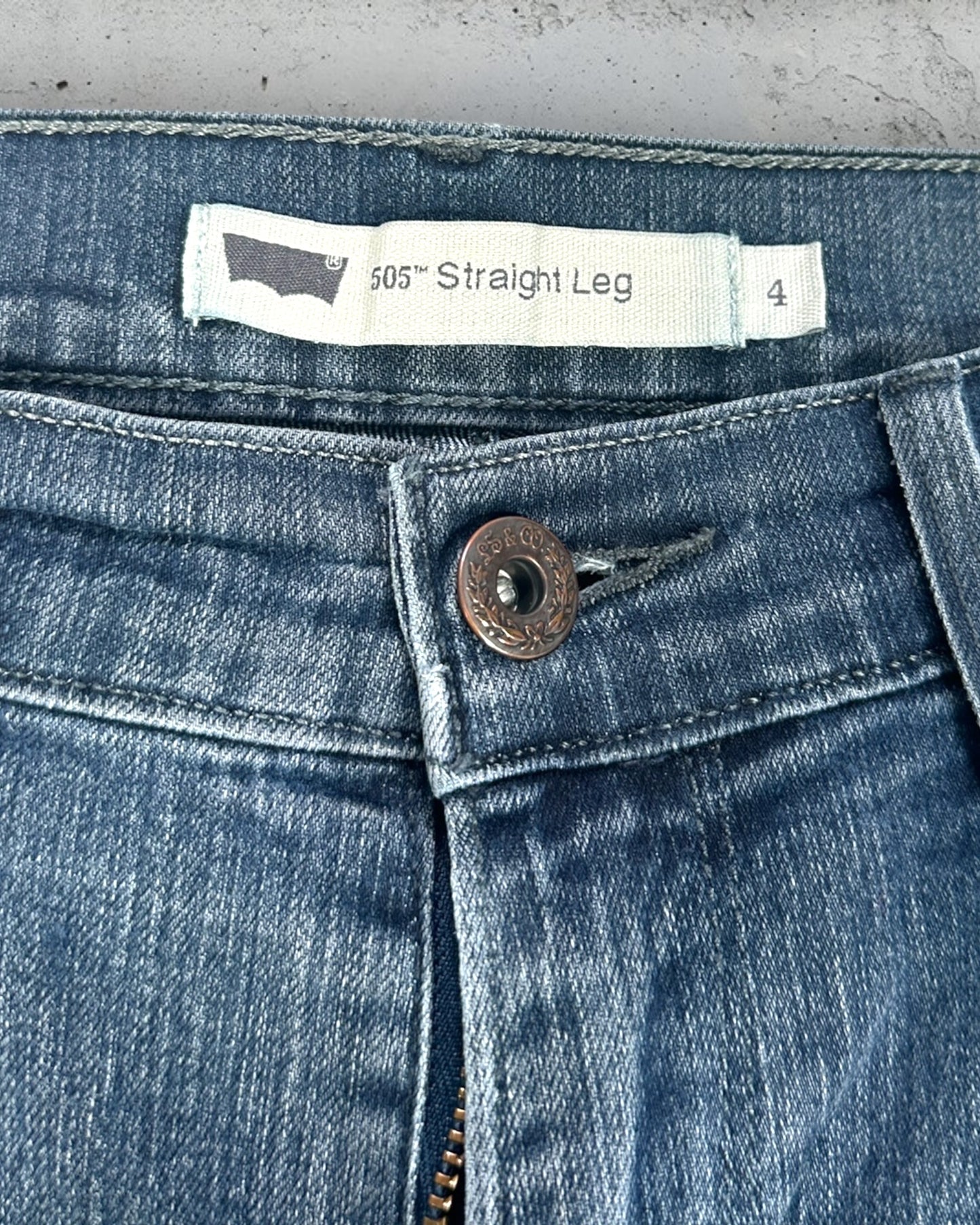 Jean Levi's 505 Straight Leg W27 L32 ( S / US 27 / FR 36 )