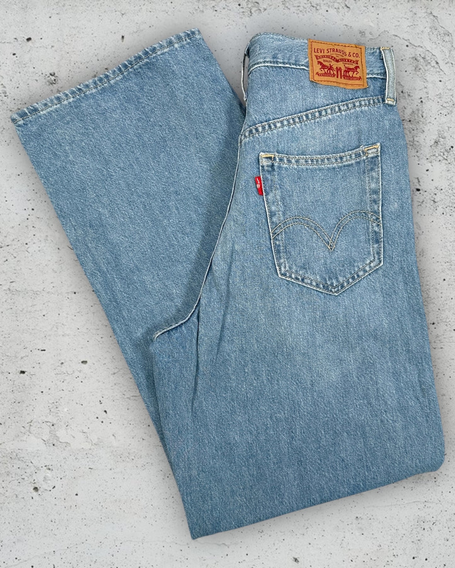 Jean Levi's 505 High Waisted Straight W27 L29 ( S / US 27 / FR 36 )