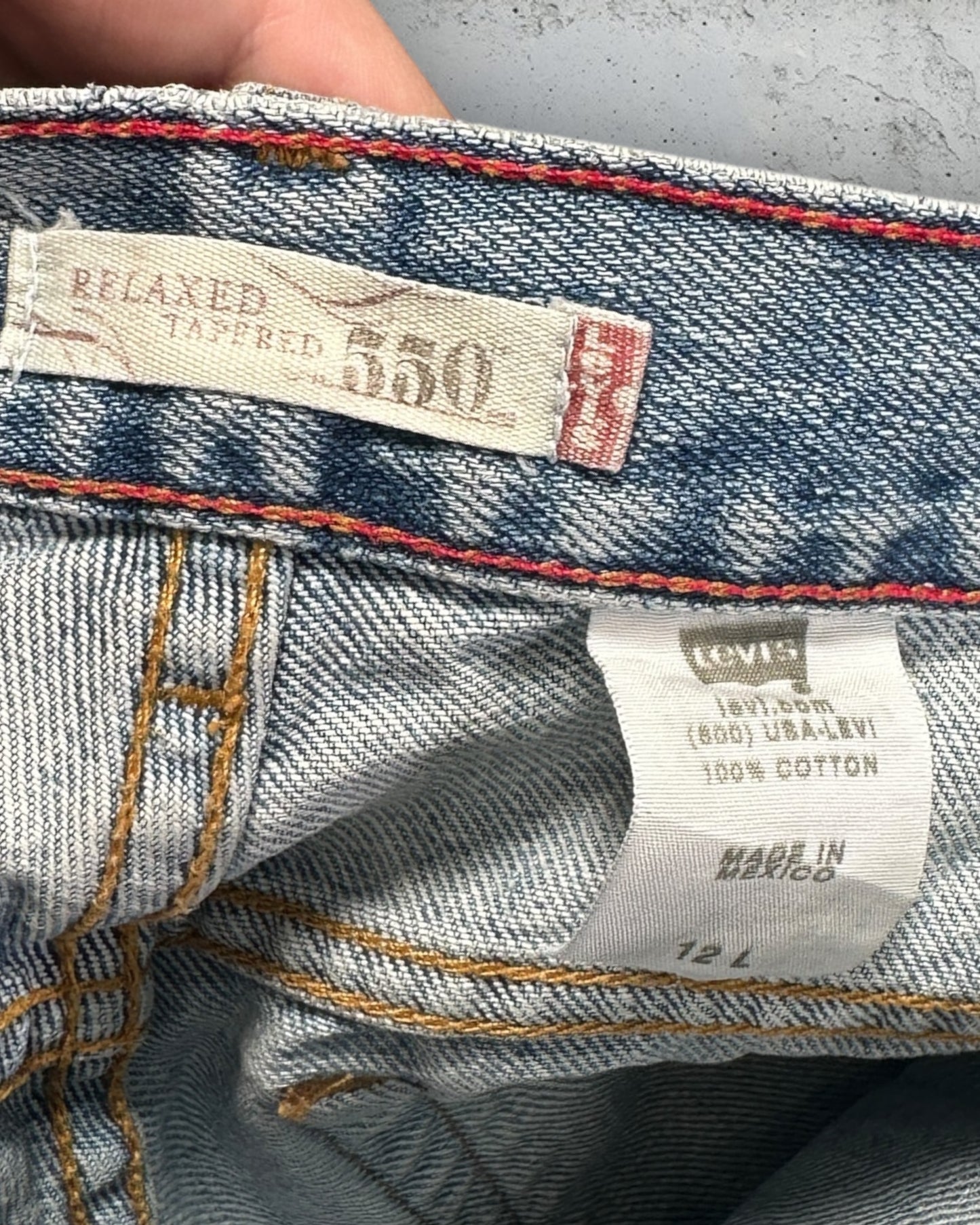 Jean Levi's 550 Relaxed Tapered W32 L34 (12L) ( M / US 32 / FR 40 )