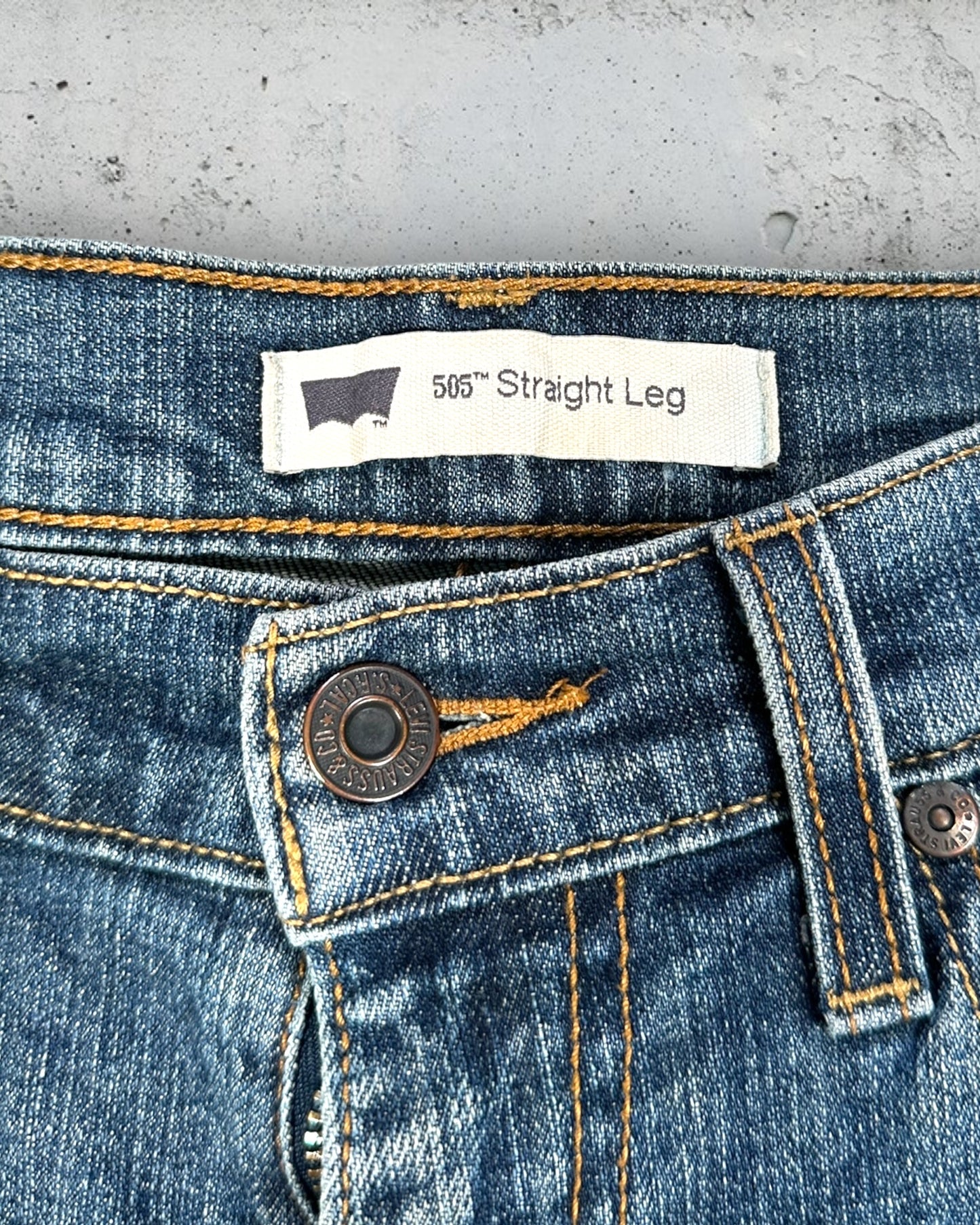 Jean Levi's 505 Straight Leg W27 L32 (6M) ( S / US 27 / FR 36 )