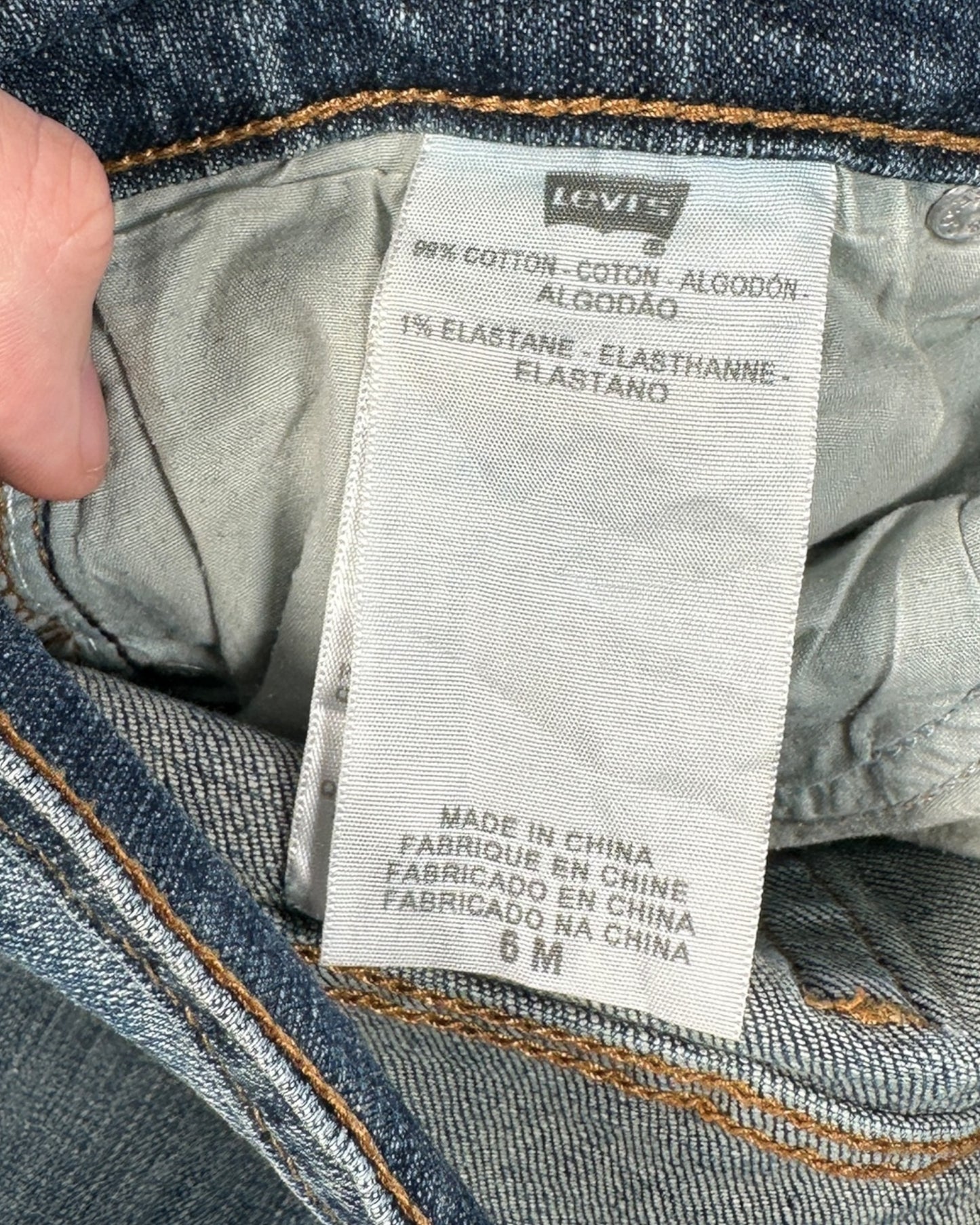 Jean Levi's 505 Straight Leg W27 L32 (6M) ( S / US 27 / FR 36 )