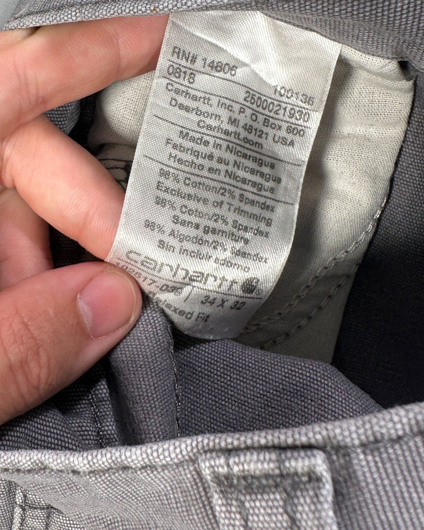 Short Carhartt Relaxed Fit W34 ( L / US 34 / FR 42-44 )